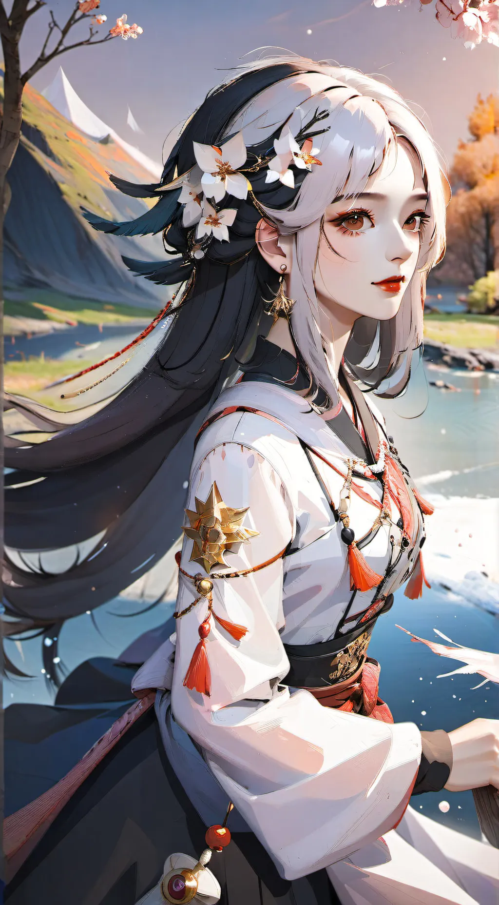 ai character: Лея background