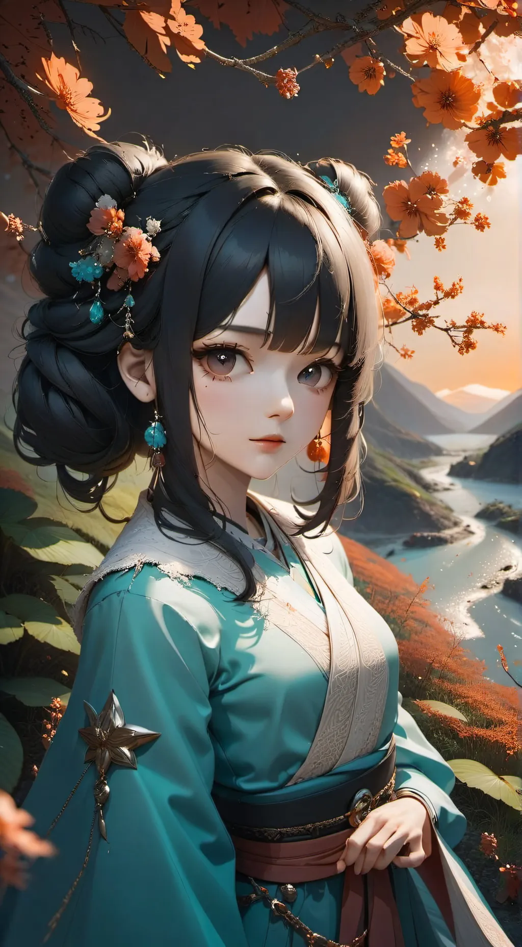 ai character: Луиза background