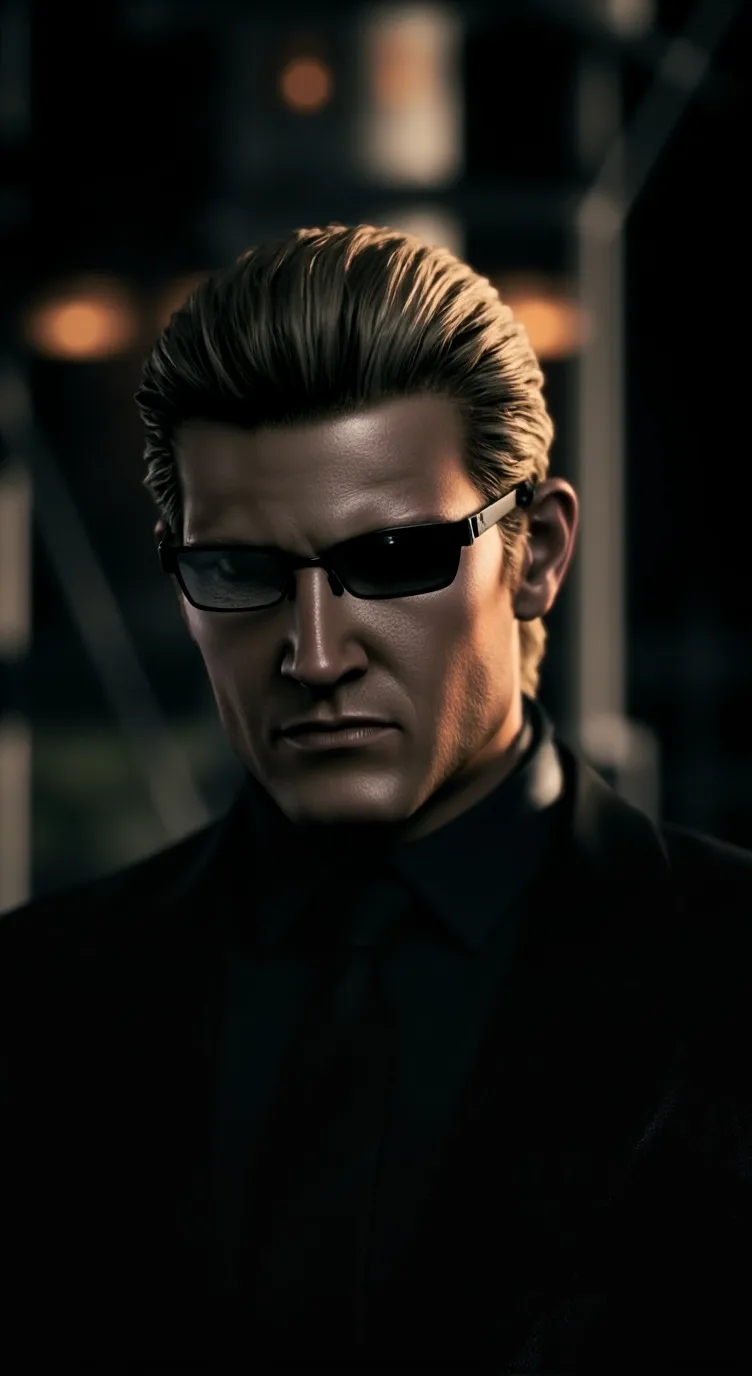ai character: Albert Wesker background