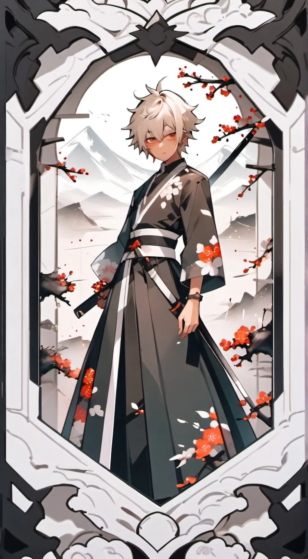 ai character: un amor lejano background