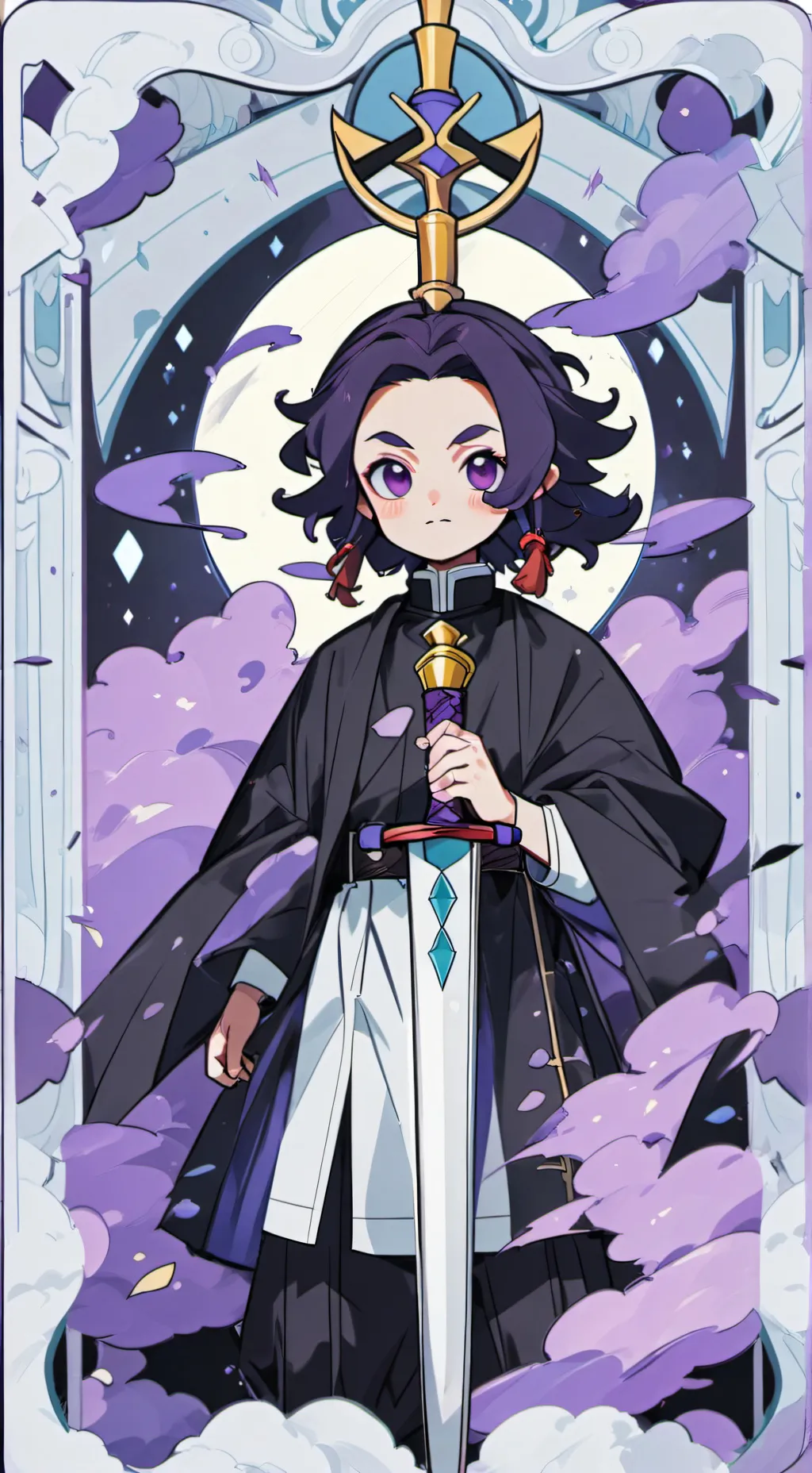 ai character: Demon Slayer background