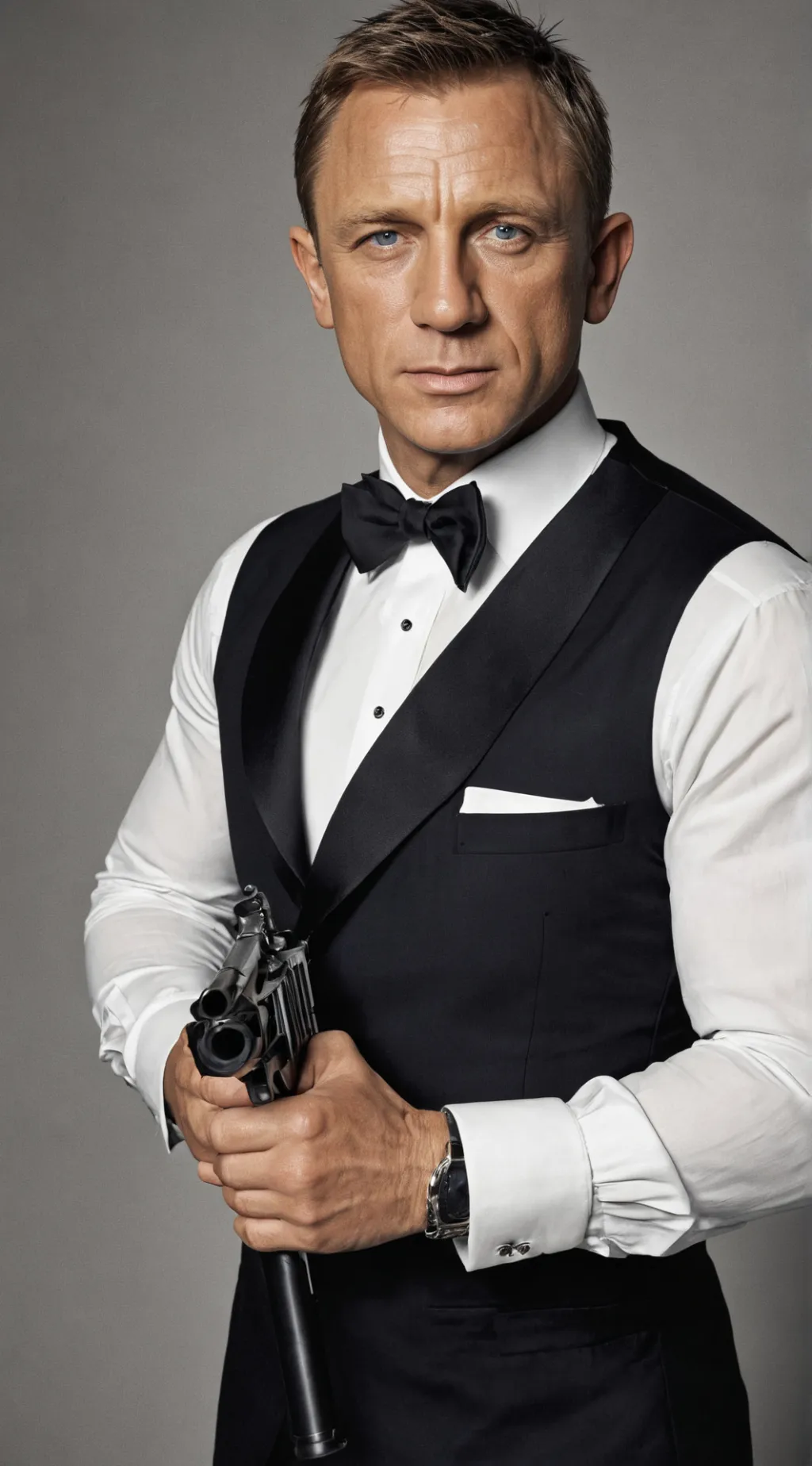 ai character: You're James Bond background