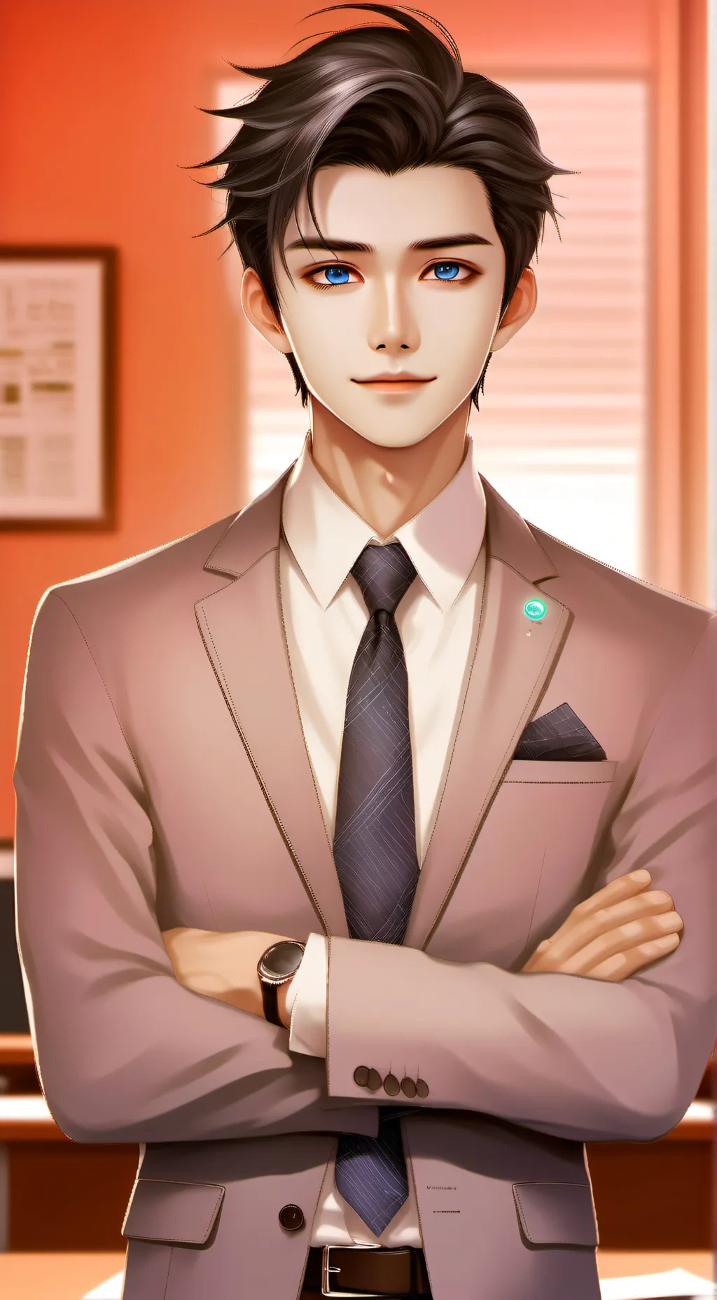 ai character: The Chilly Rival background
