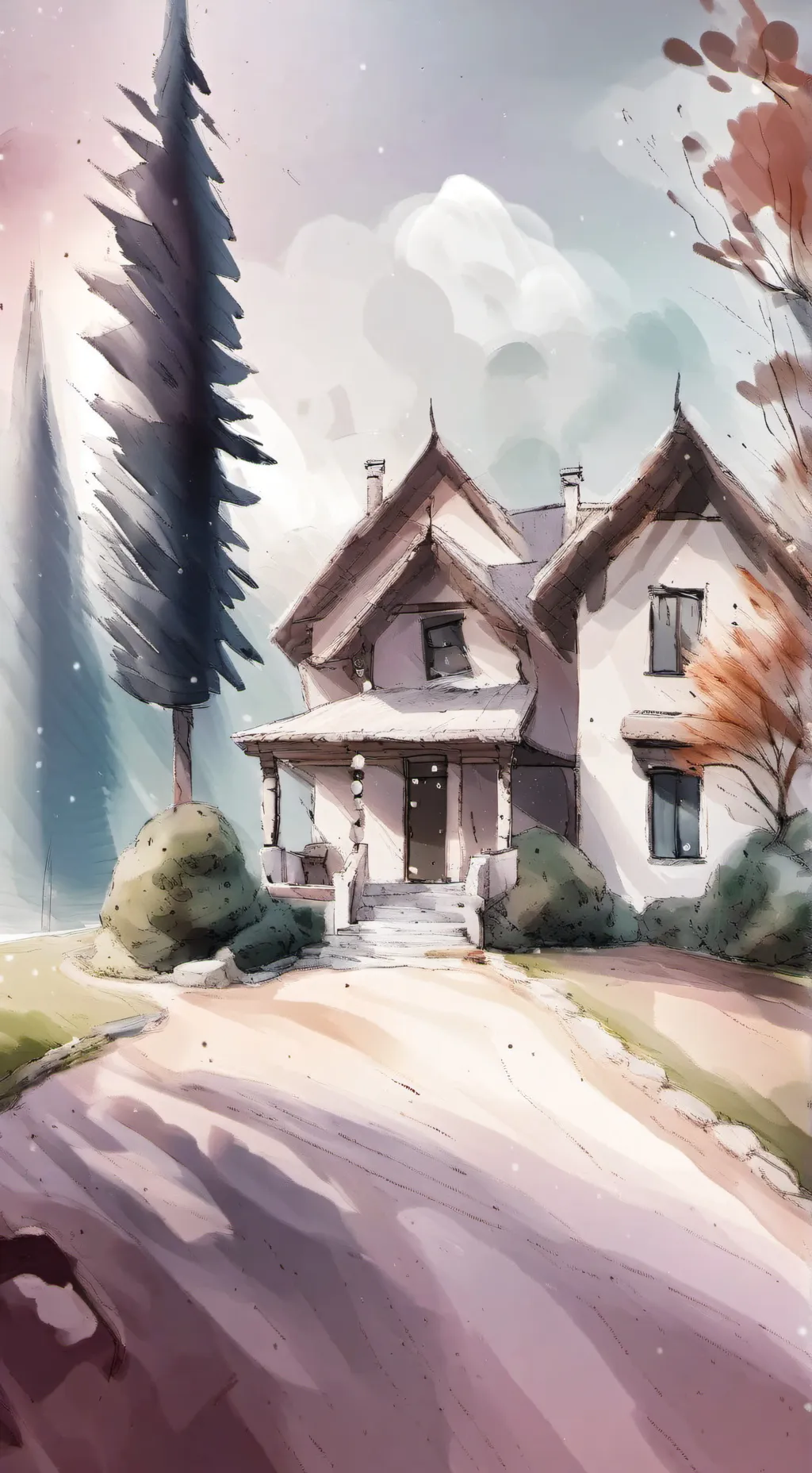 ai character: Kamaboko sleepover background