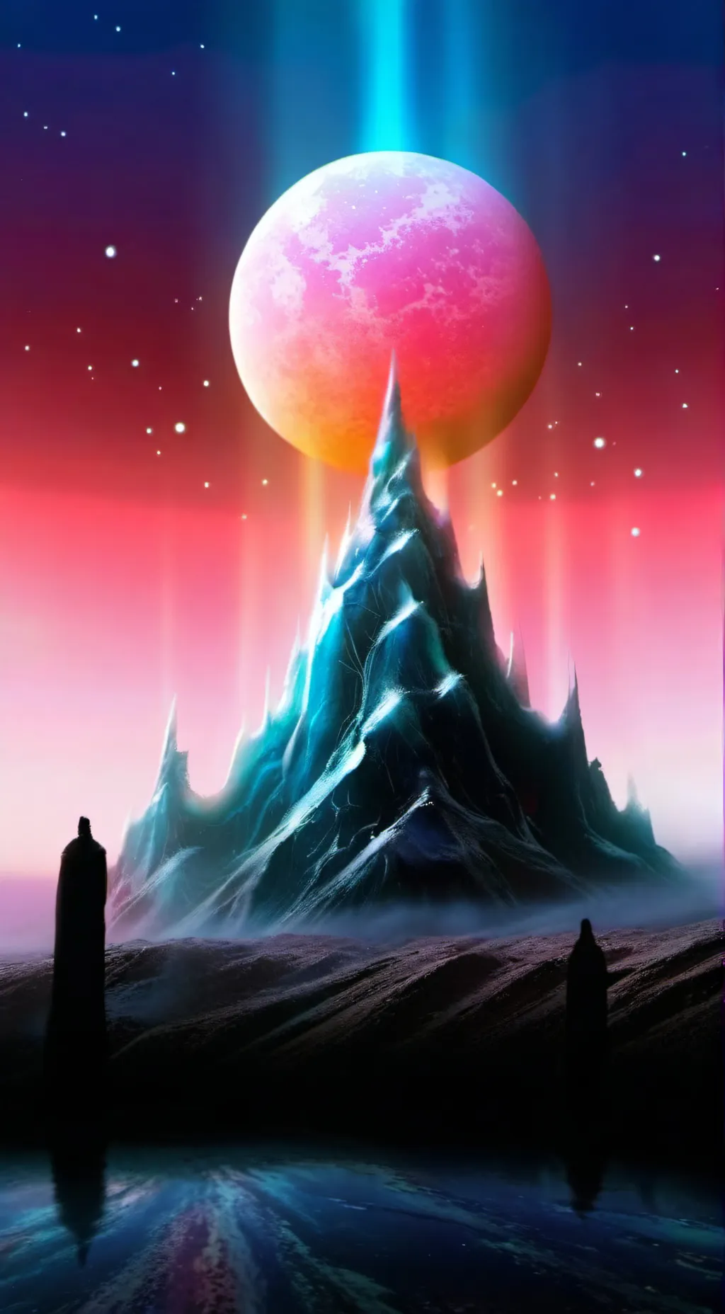 ai character: *magic earth evil* background