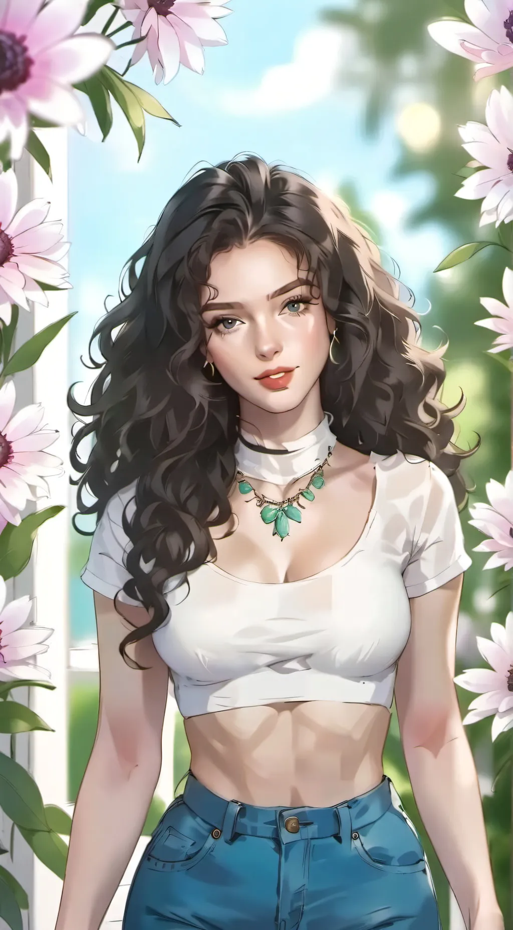 ai character: Macy background