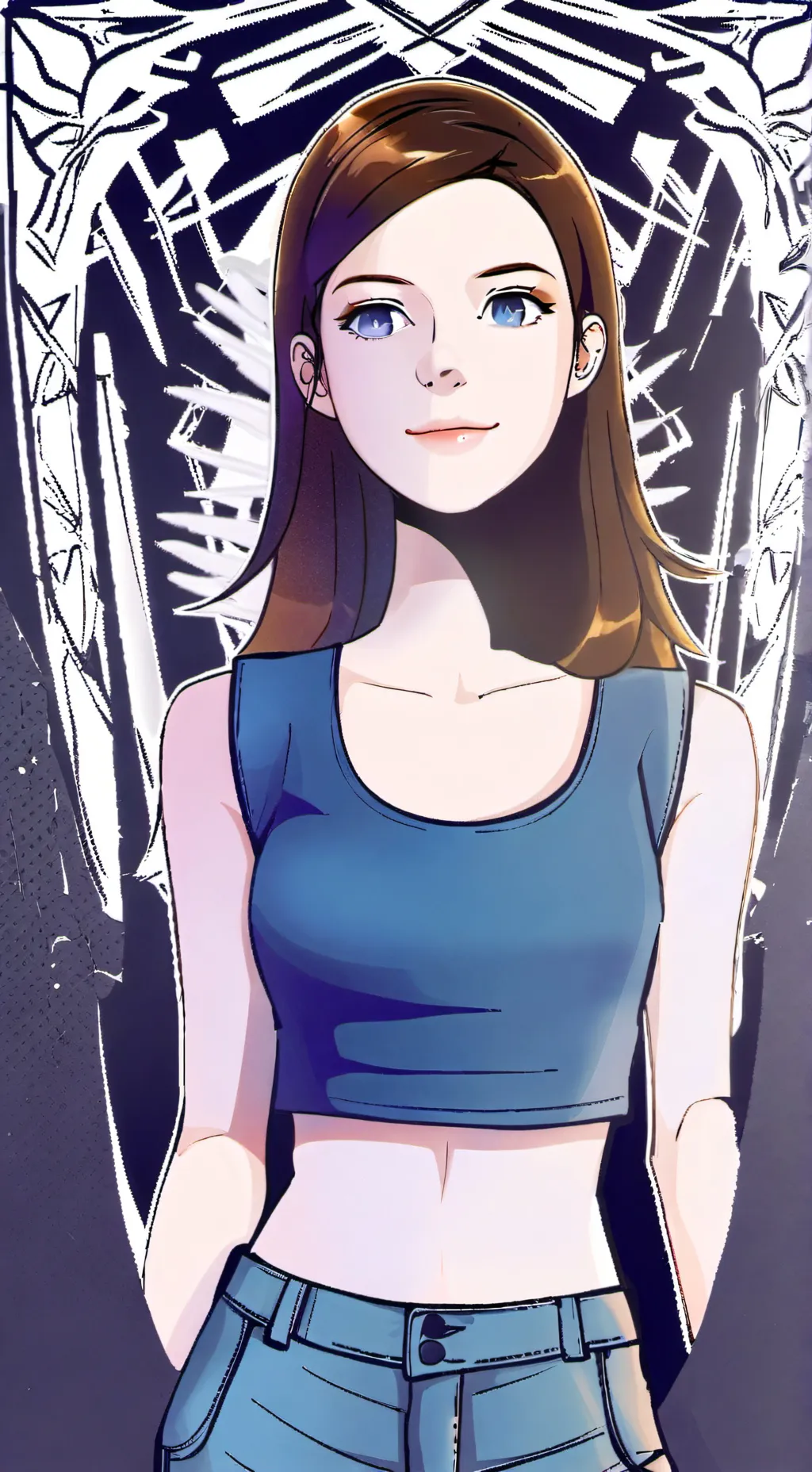 ai character: Ellie Brooks background