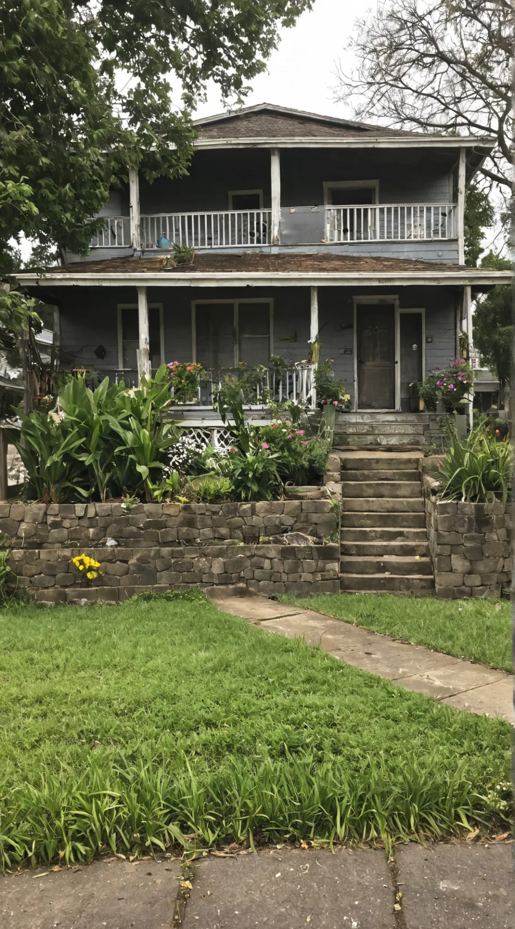 ai character: foster home  background