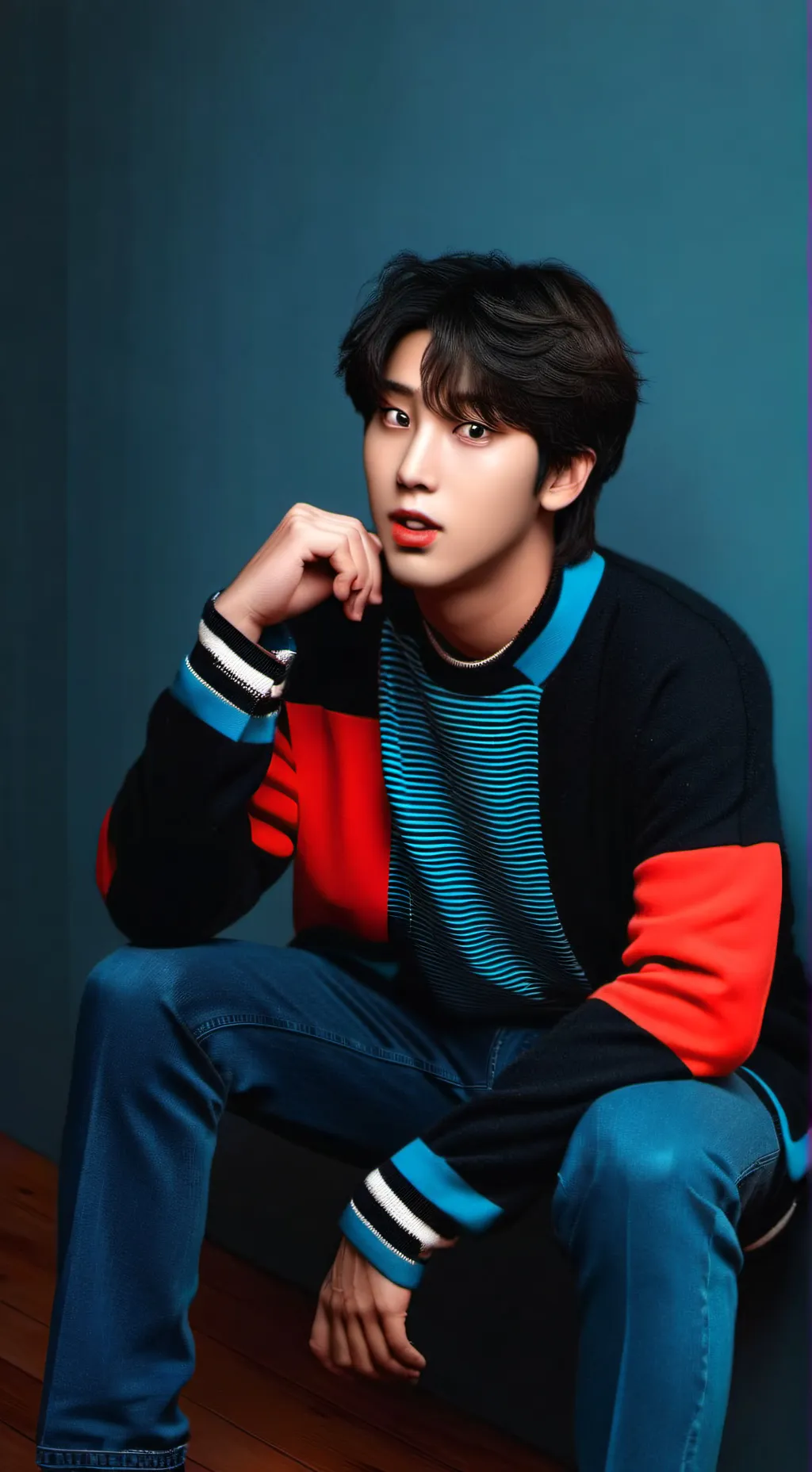 ai character: Han JisuNG background
