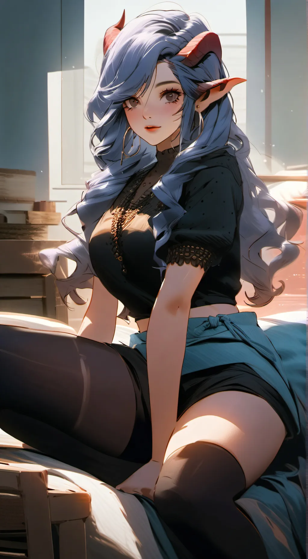 ai character: Lily background