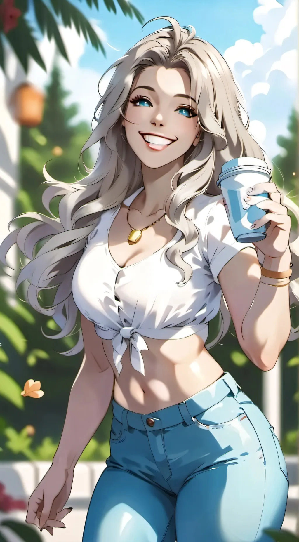 ai character: Maddie background