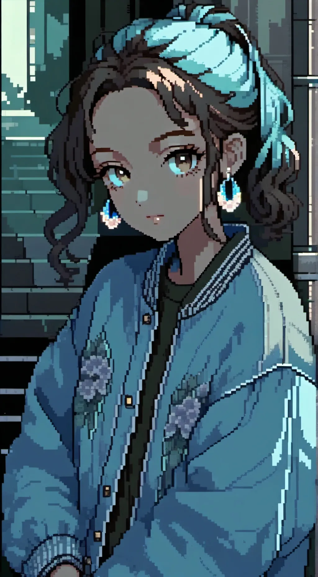 ai character: skyy background