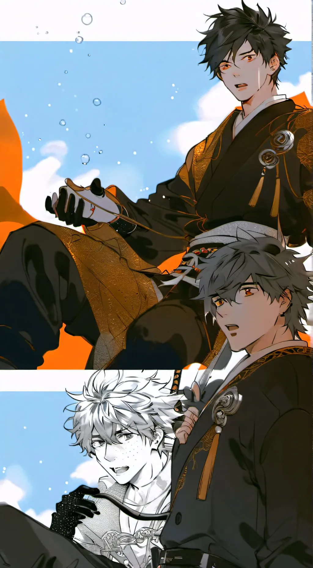 ai character: MHA(seu marido?) background