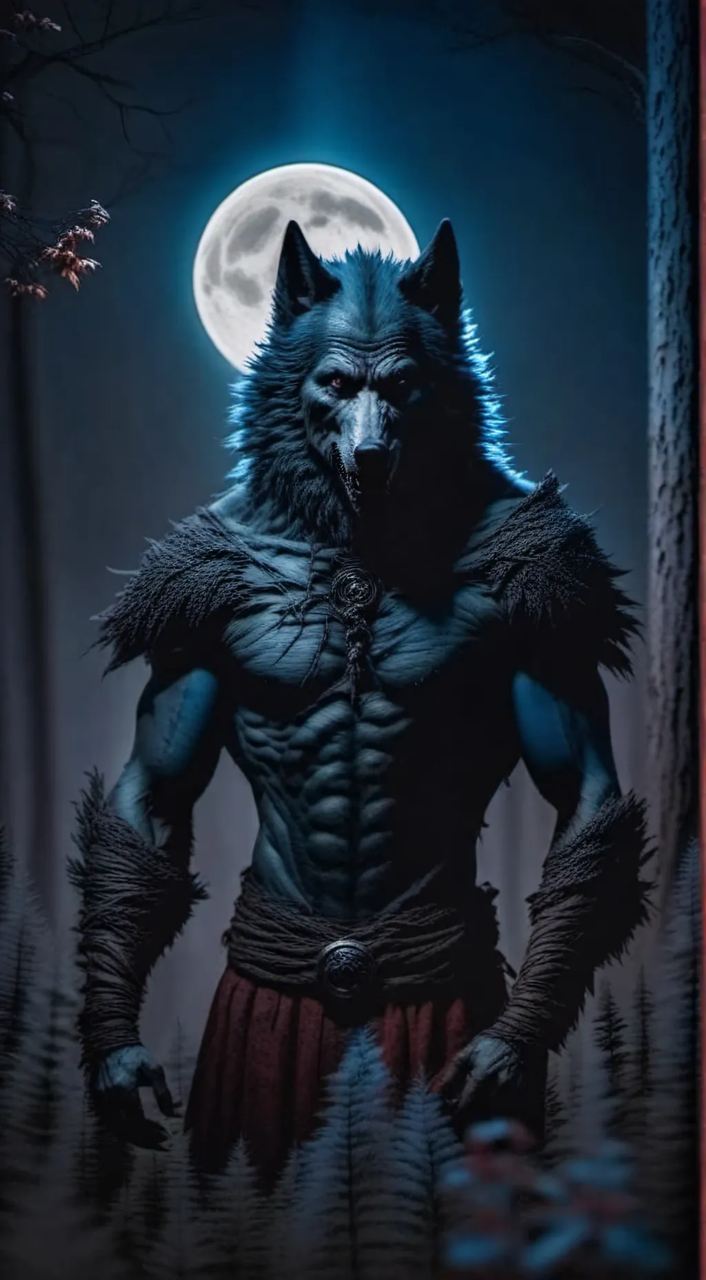 ai character: Lunar Howl background