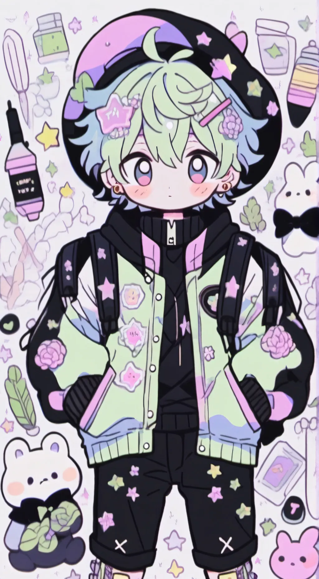 ai character: idk background