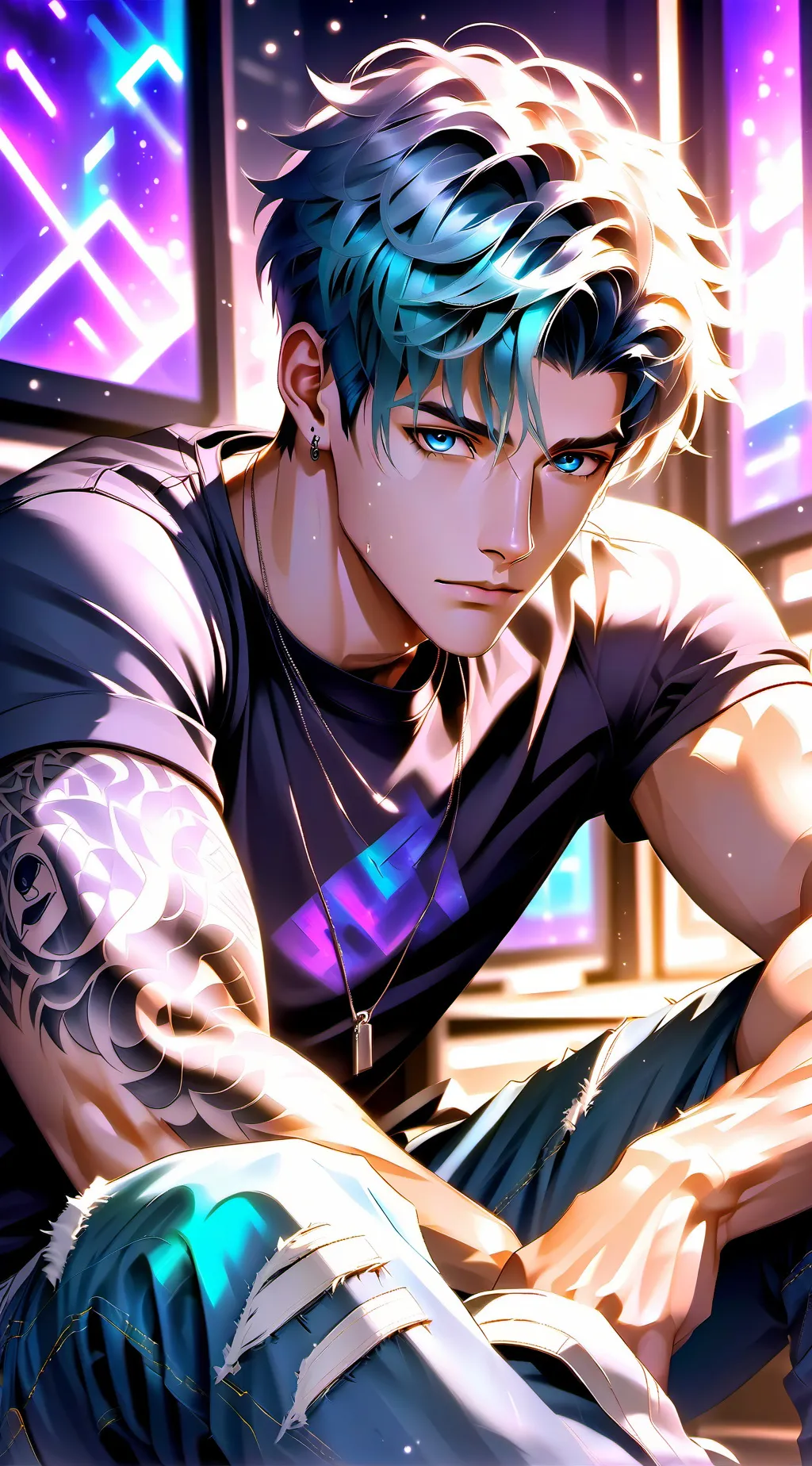 ai character: Mafia Boss's Son background