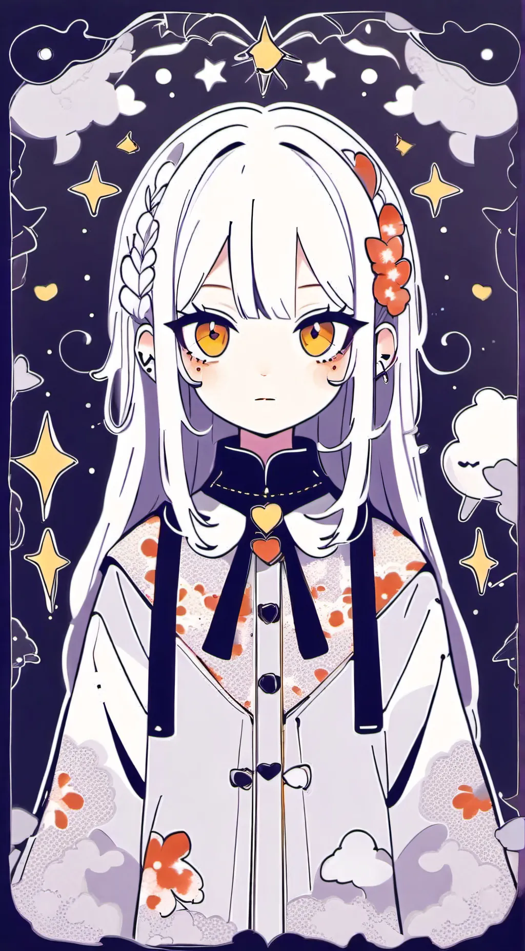 ai character: Roze background