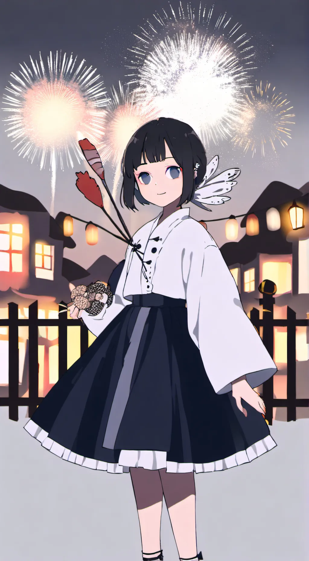 ai character: Ano novo 🪅  background