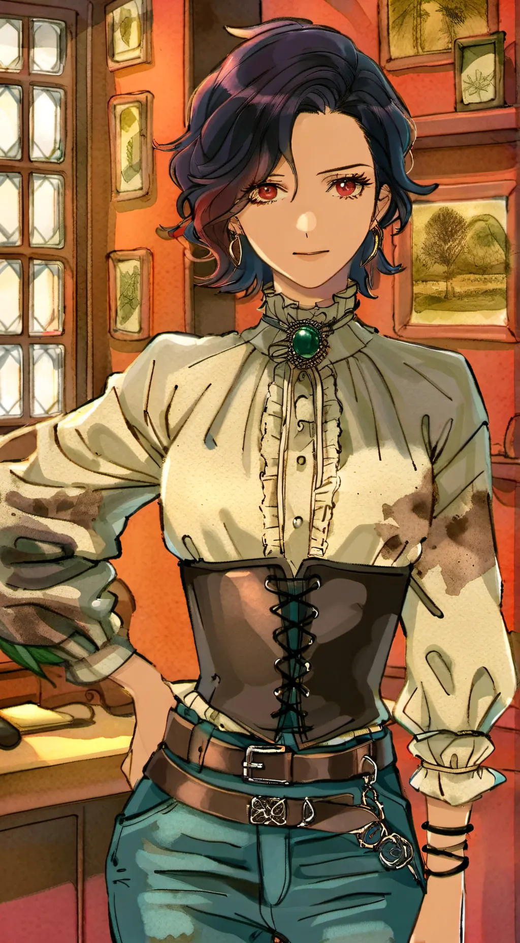 ai character: Tallia Williams background
