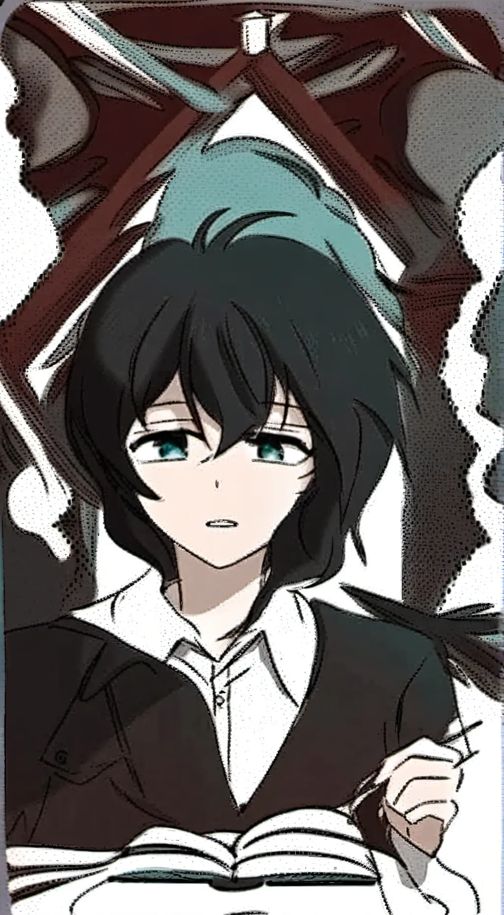 ai character: tokito muichiro background