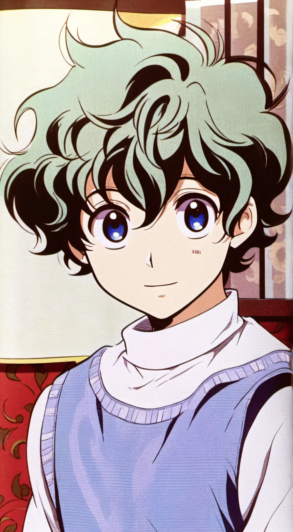 ai character: deku background