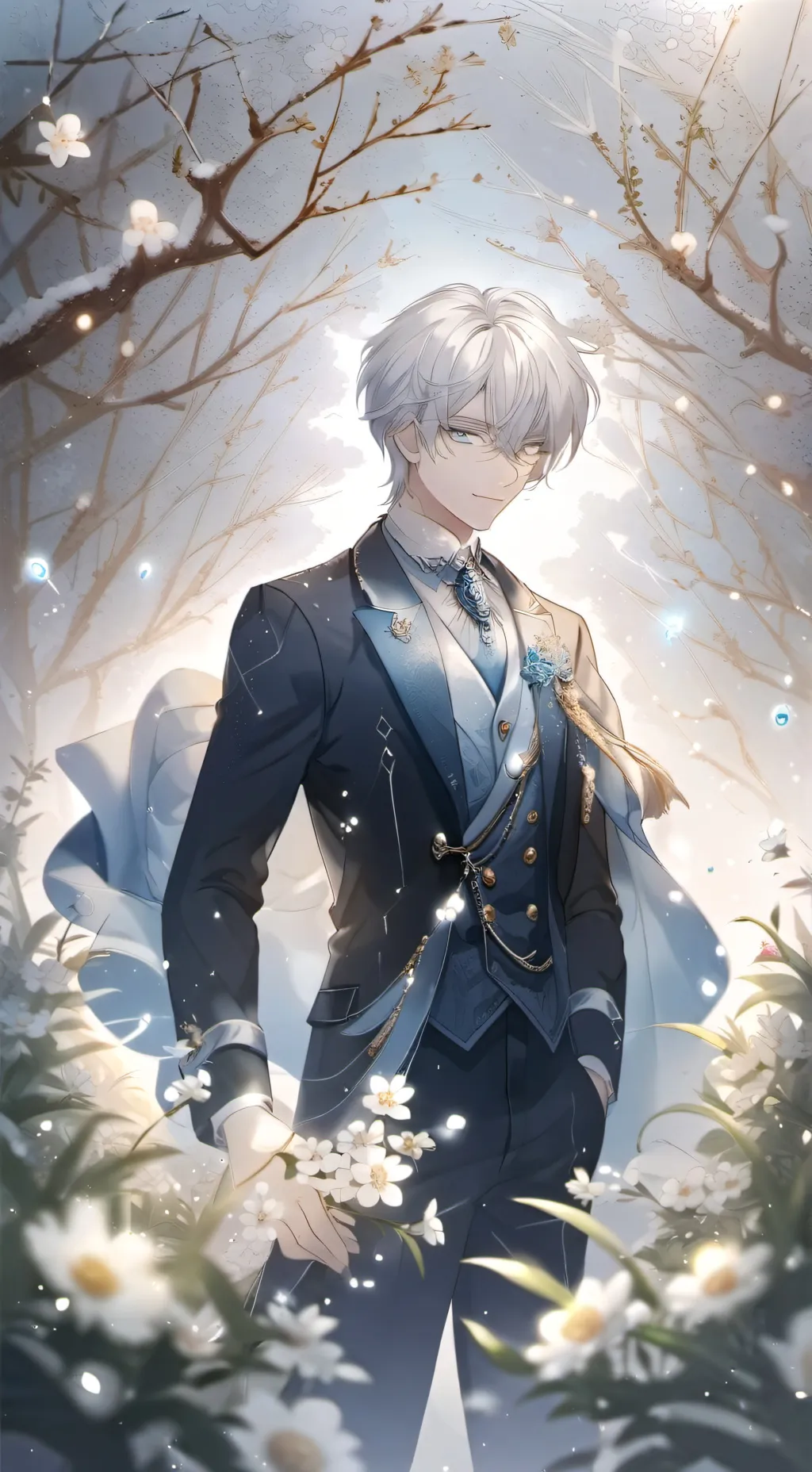 ai character: Frost background