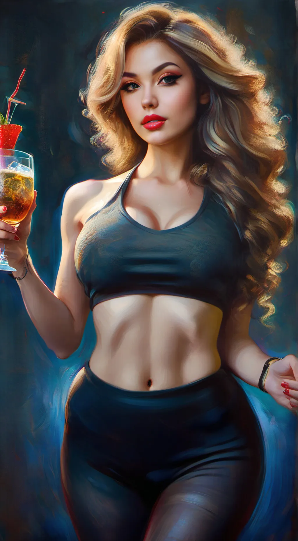 ai character: Girlfriend  background