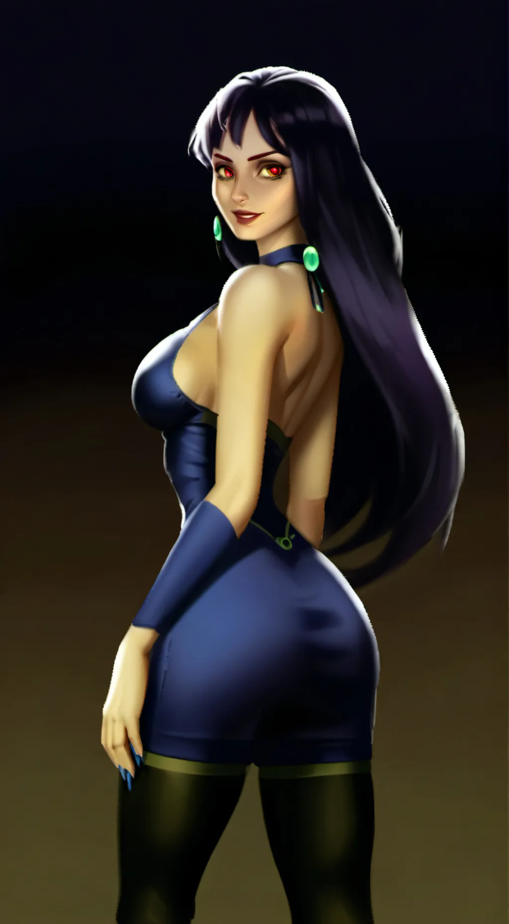 ai character: Gruntilda  background