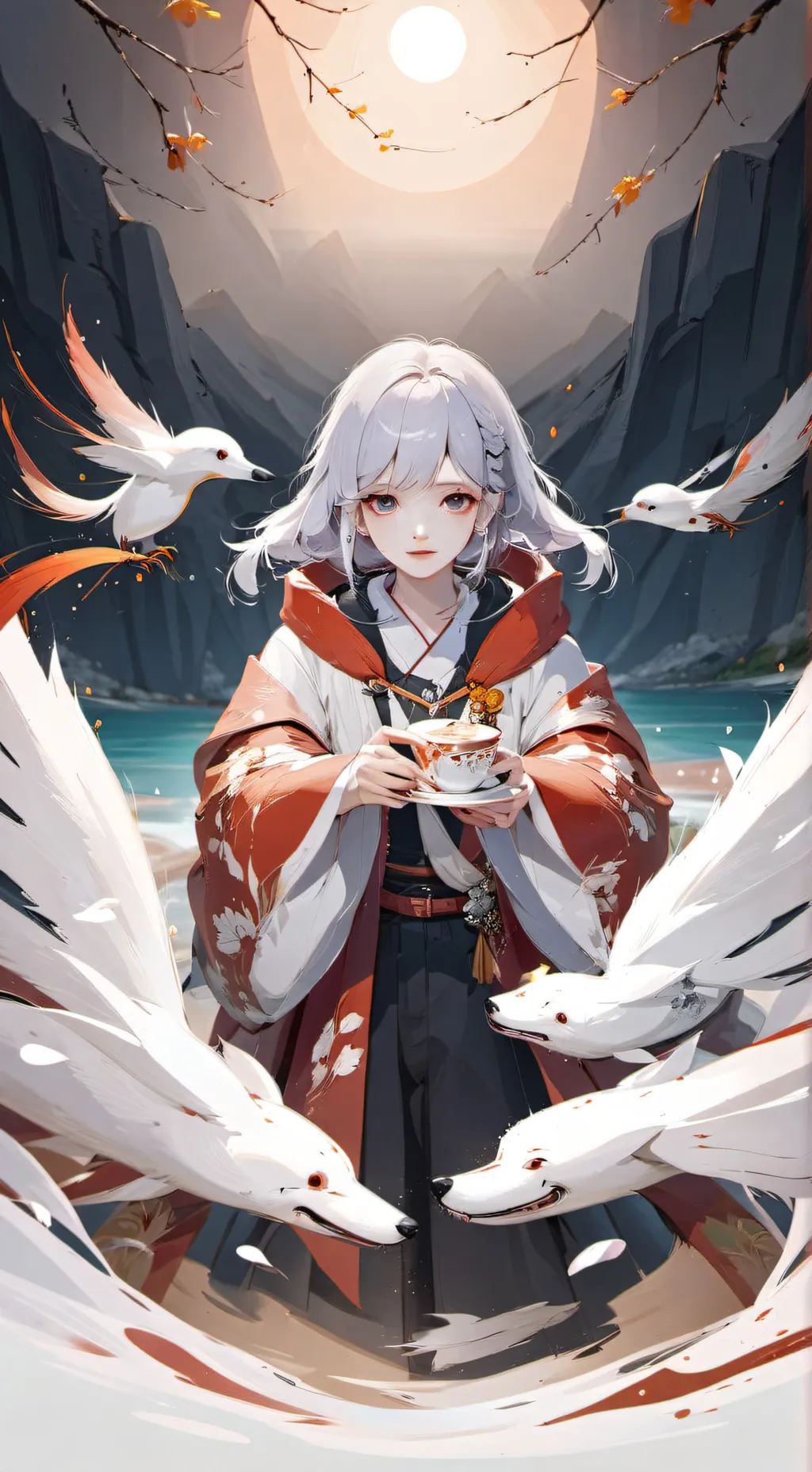 ai character: Ella background
