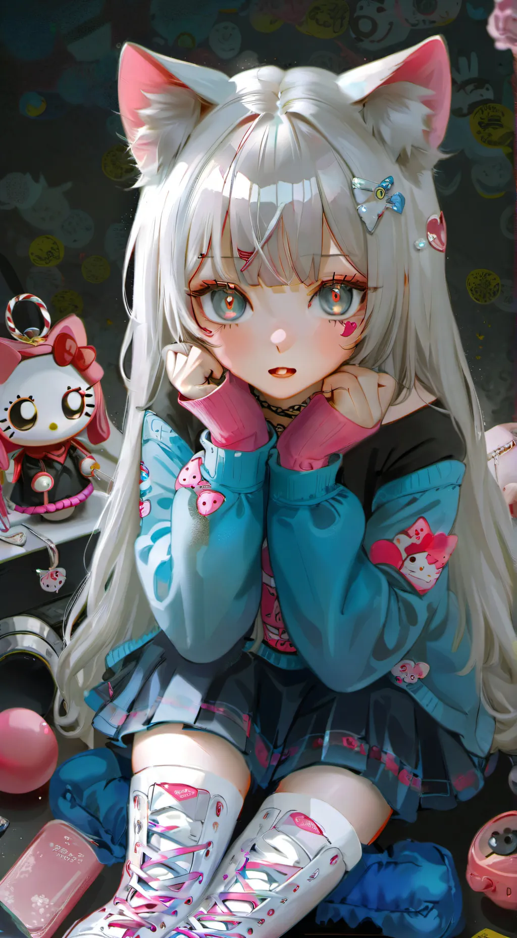 ai character: Charlotte  background
