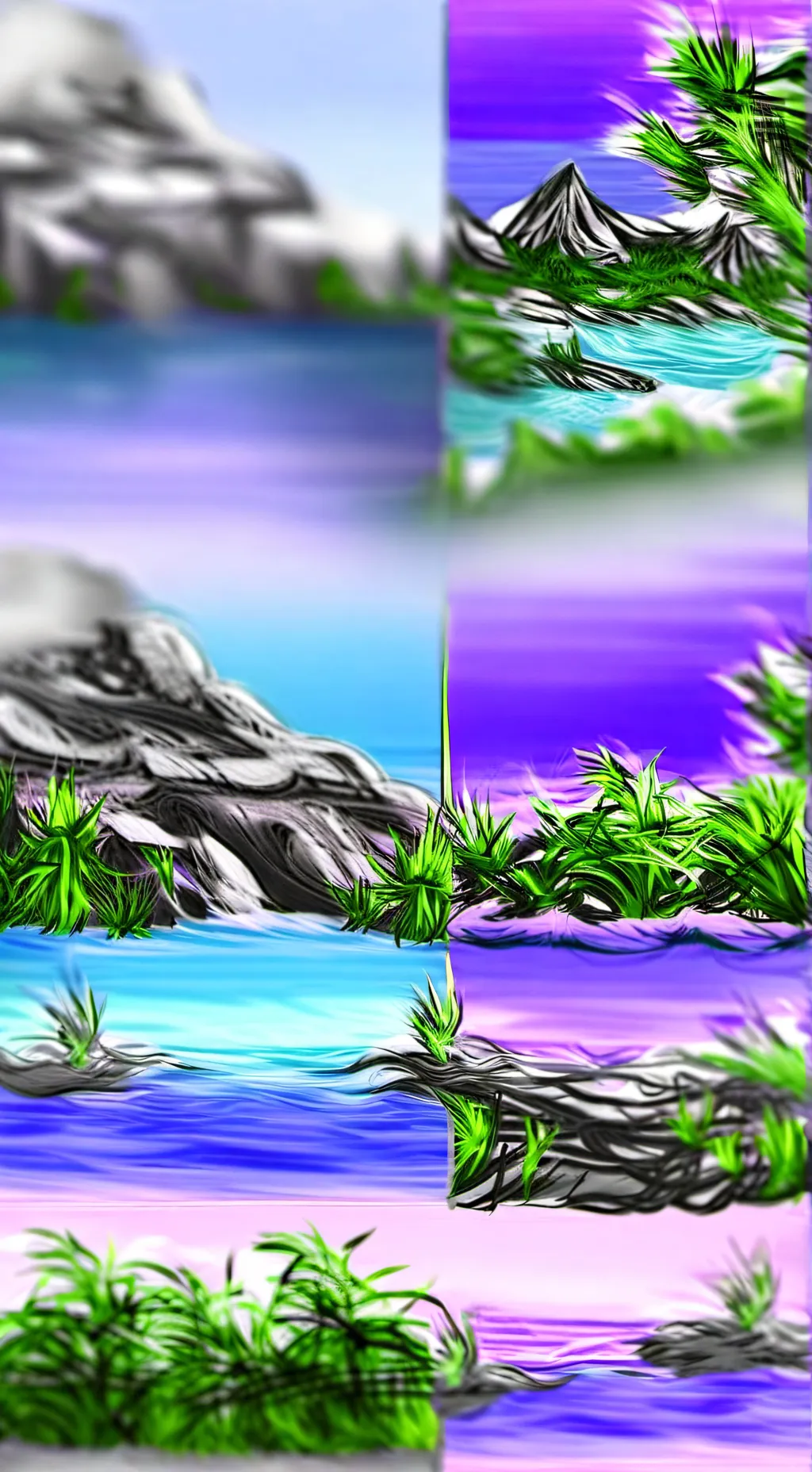 ai character: оне писе background