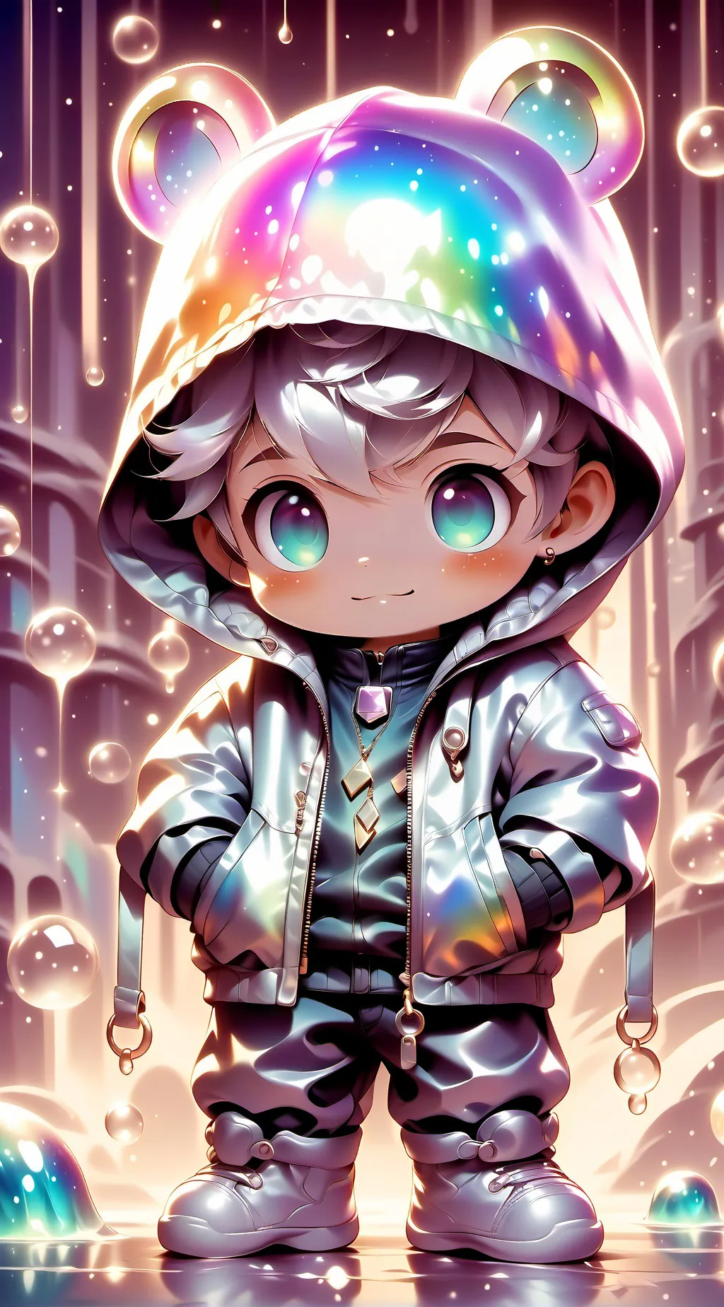 ai character: baby jason JJ background
