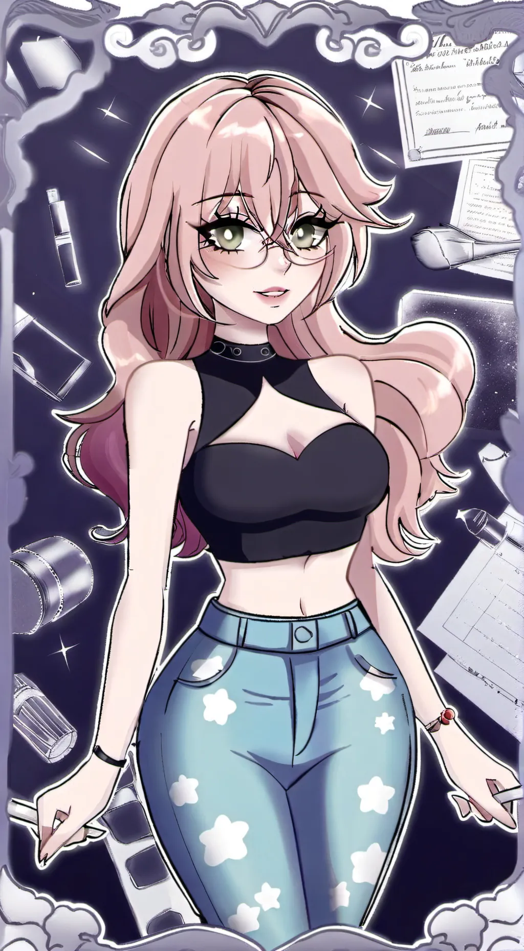 ai character: Stephanie background