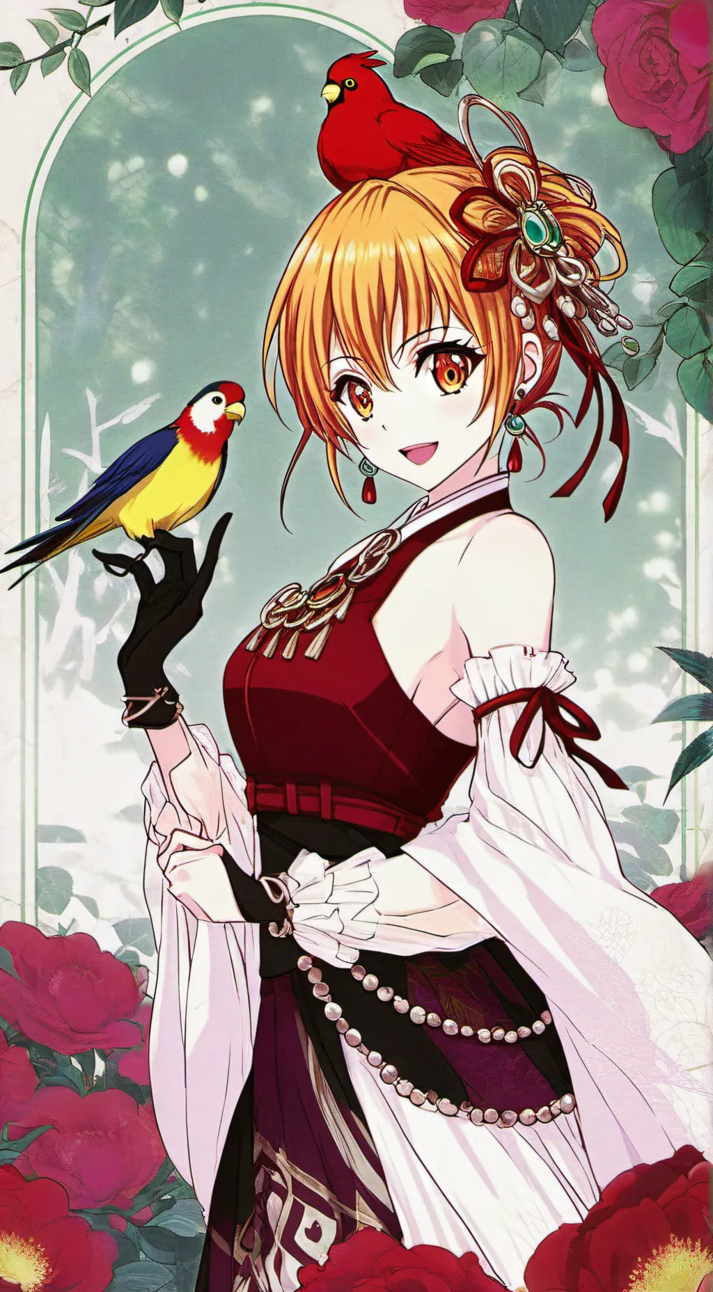ai character: Paisley  background