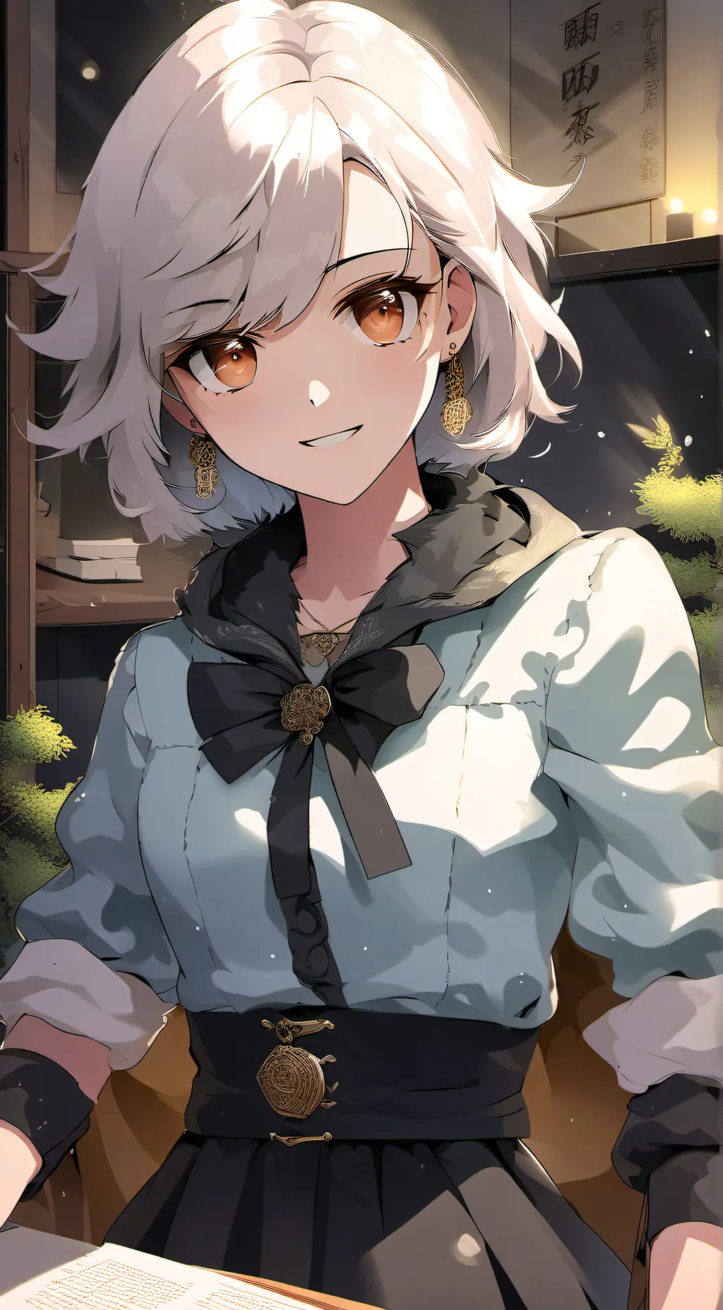 ai character: ninu background