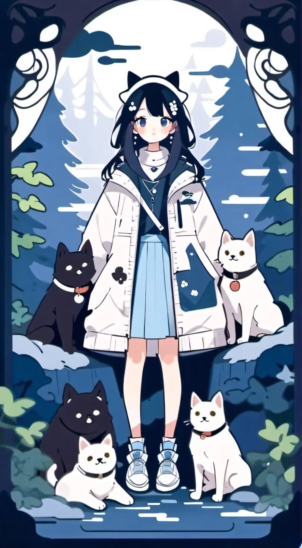 ai character: Dw pickme background