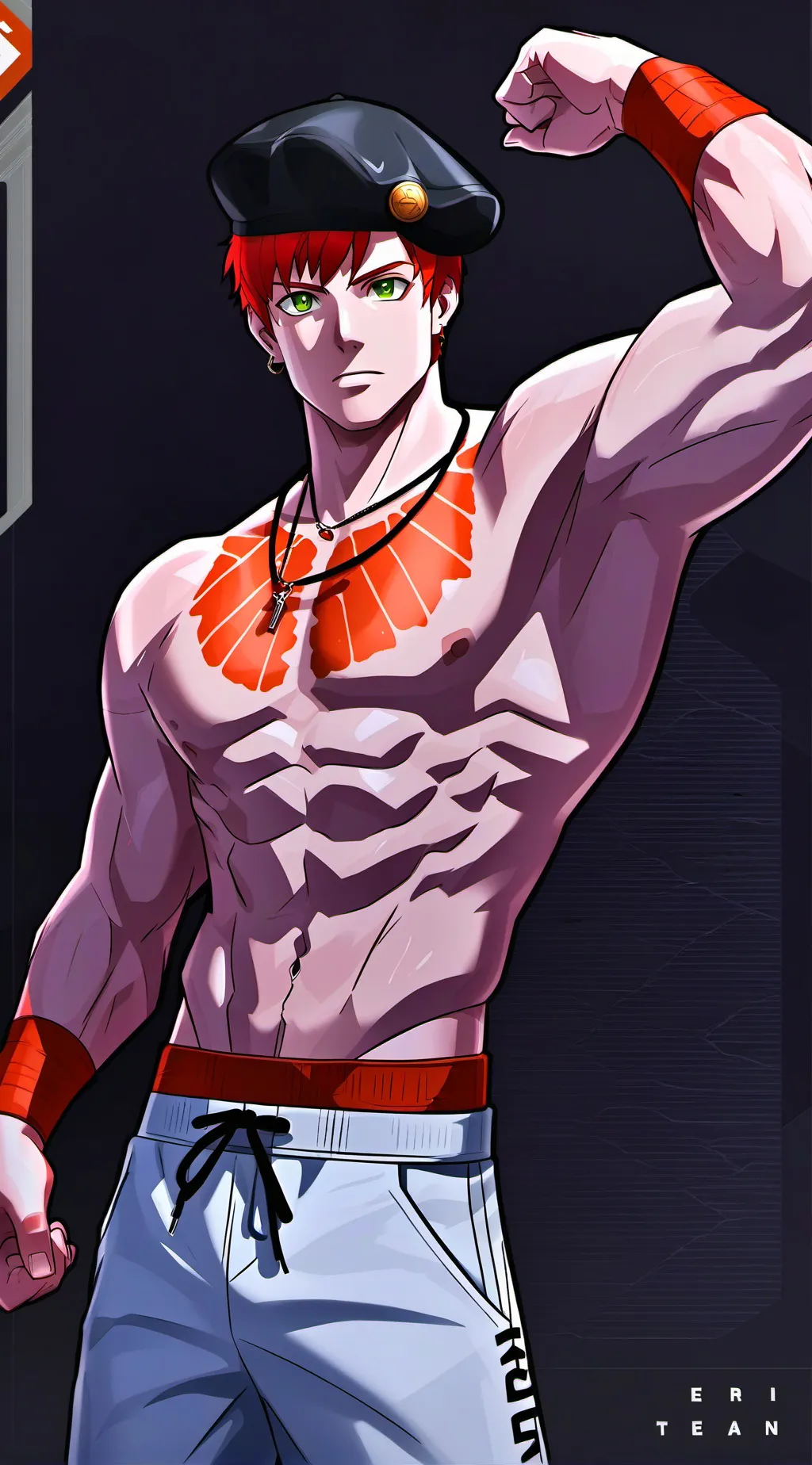 ai character: Tank background
