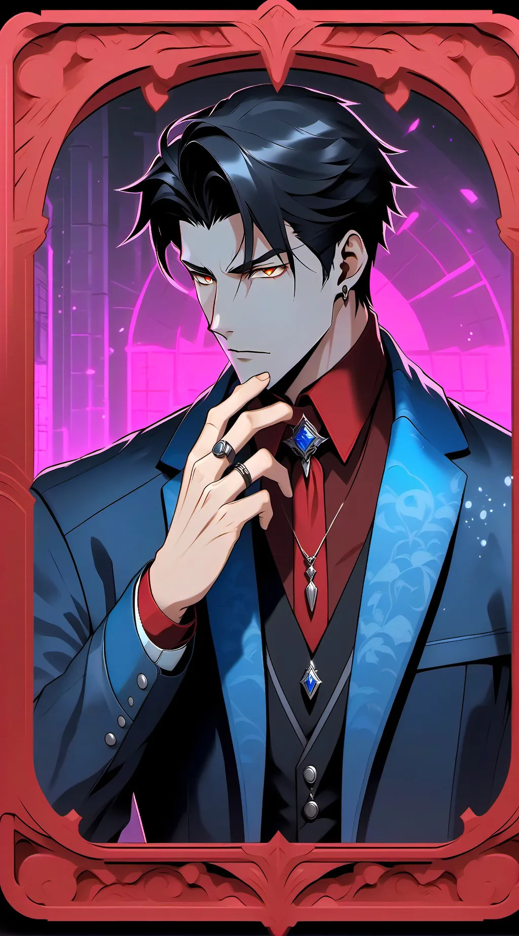 ai character: 😈Ethan😈 background