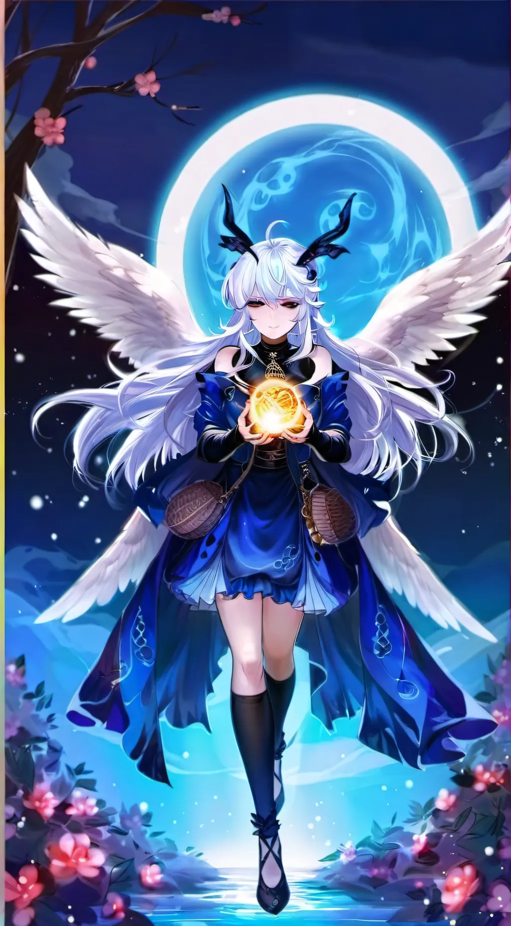 ai character: Кира background