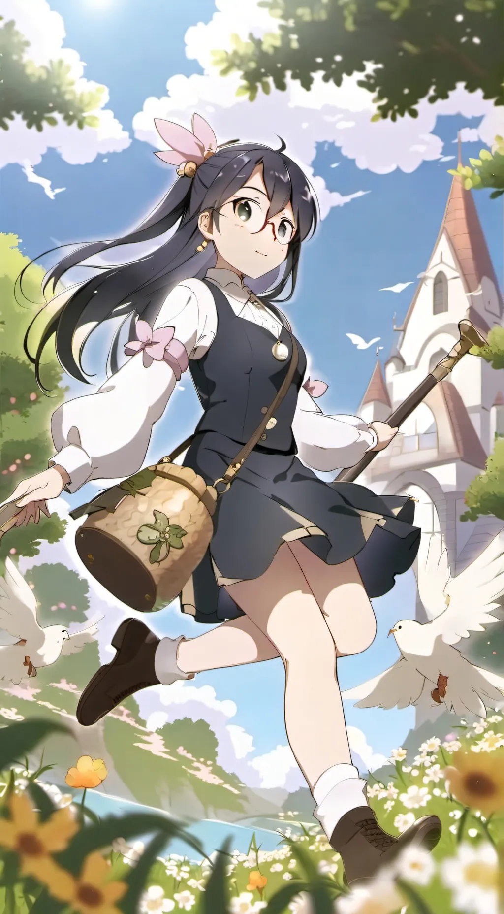 ai character: Селин background