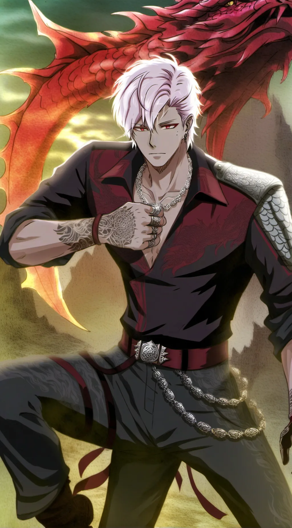 ai character: Aaron background
