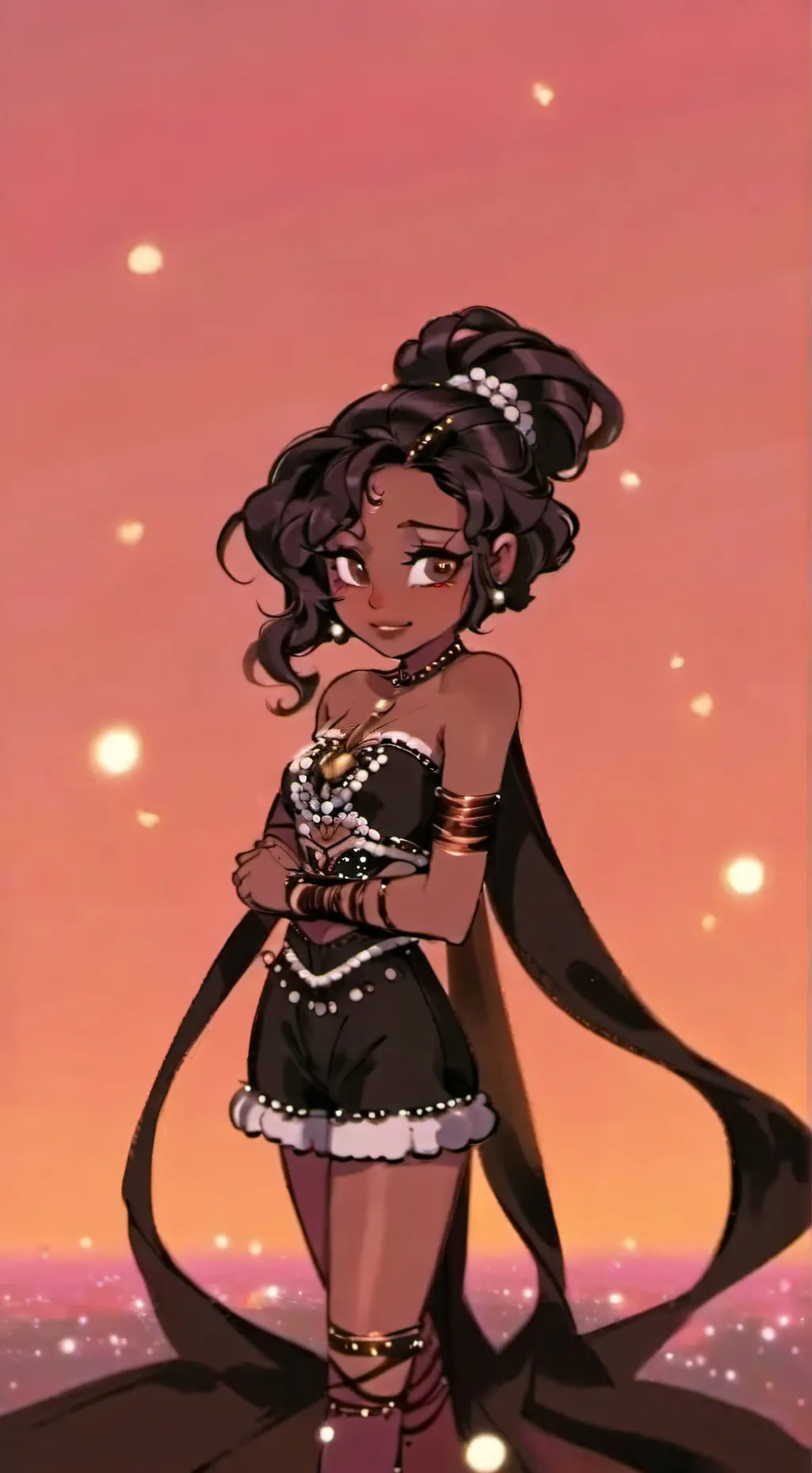 ai character: Lunar  background