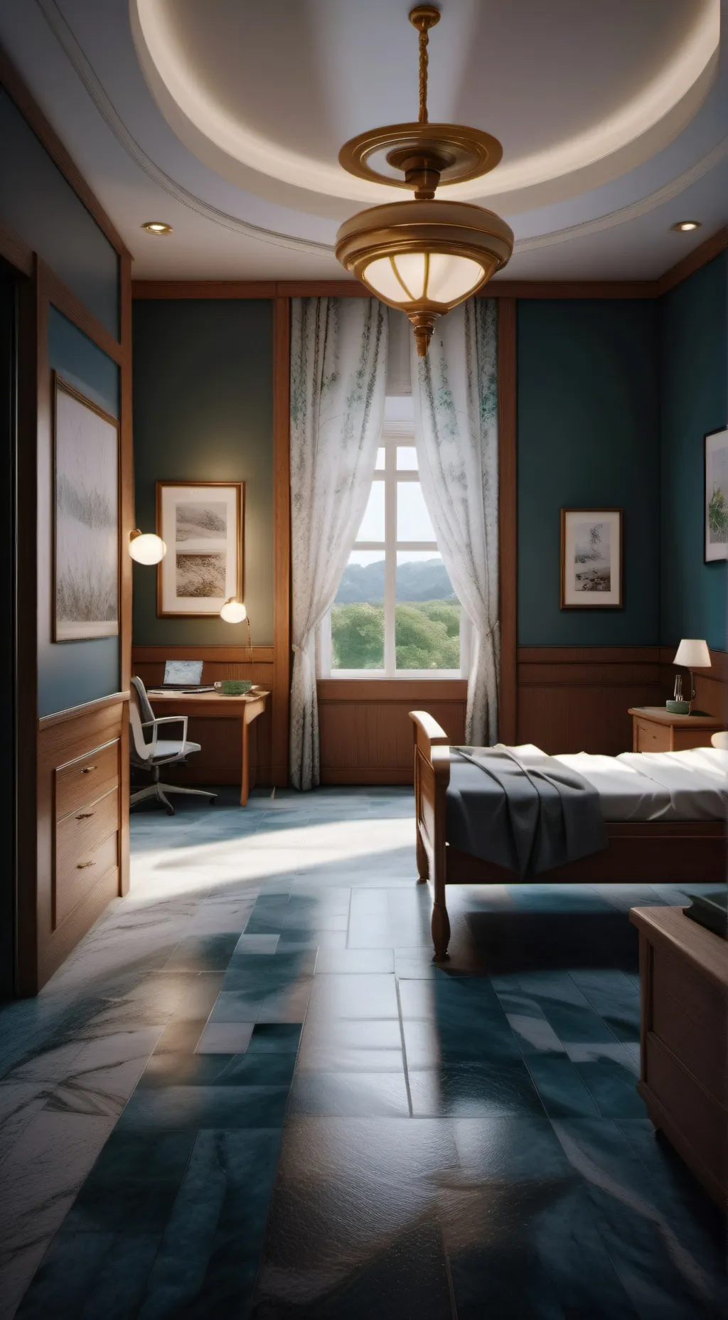 ai character: Hospital Wing  background