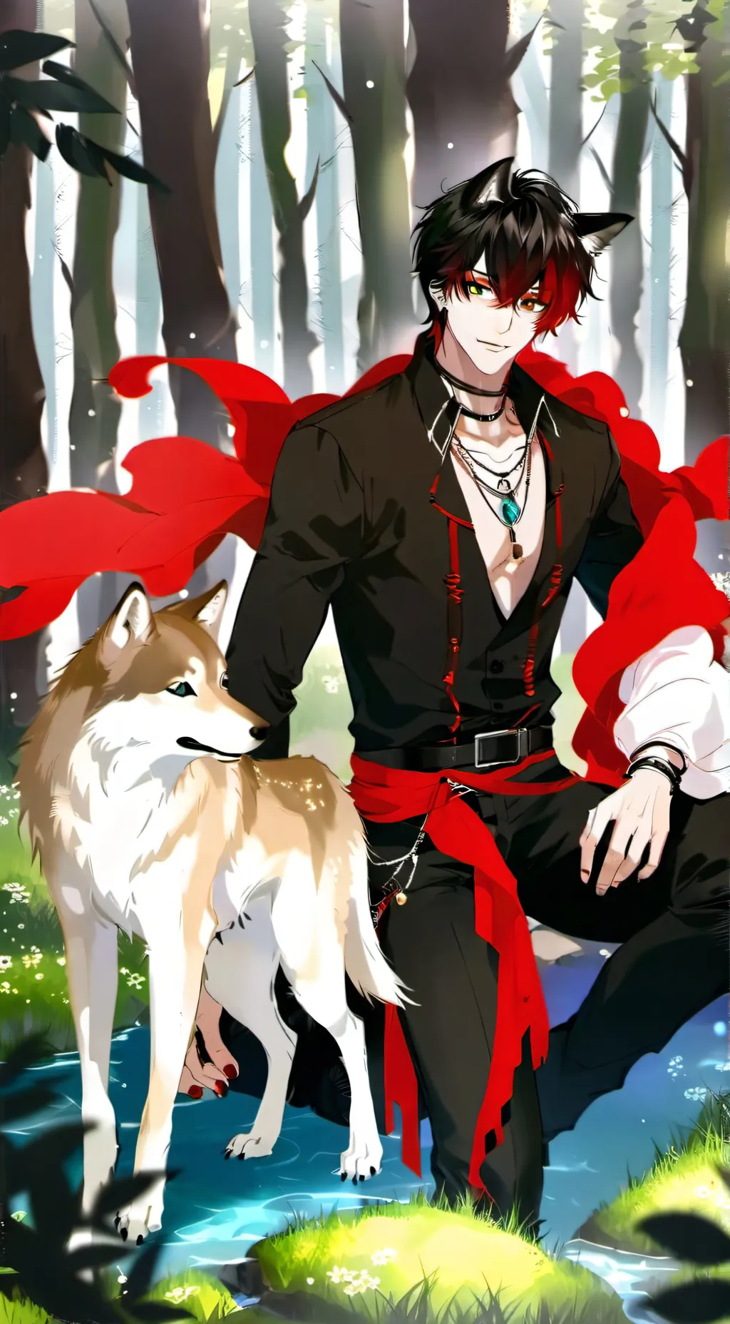 ai character: ✨Jacob😎 background