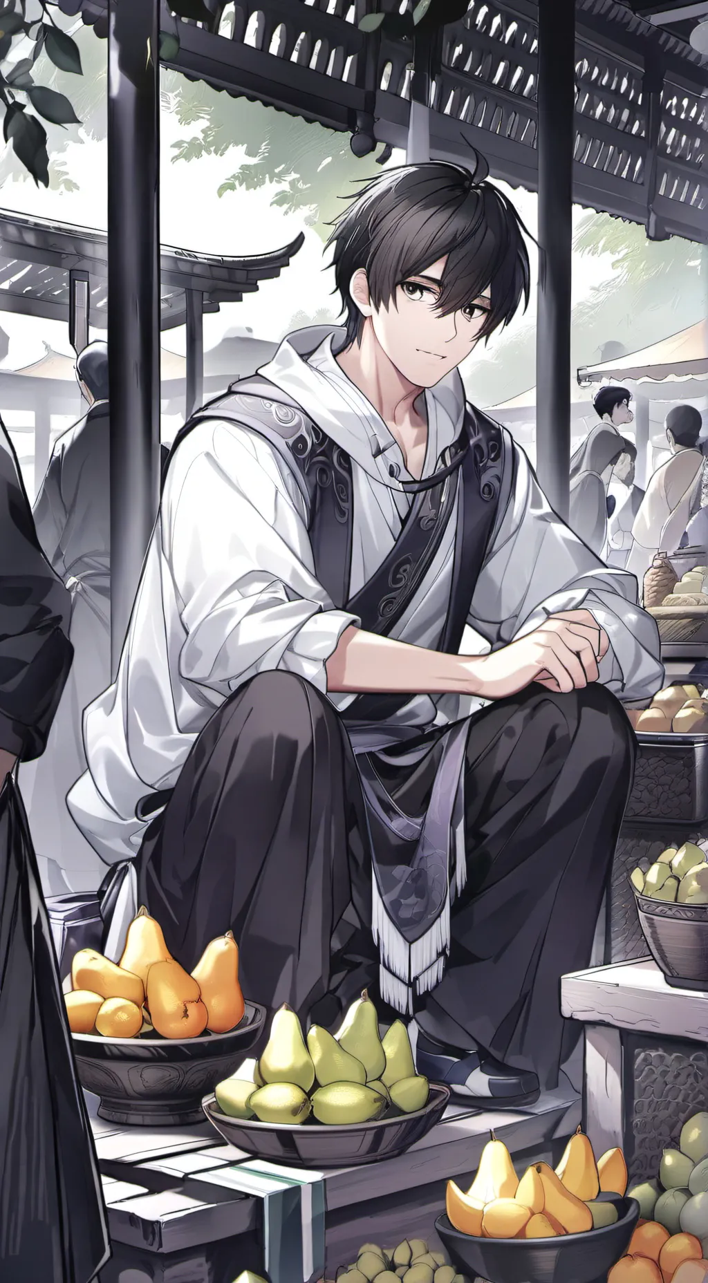 ai character: Tyler ￼ background