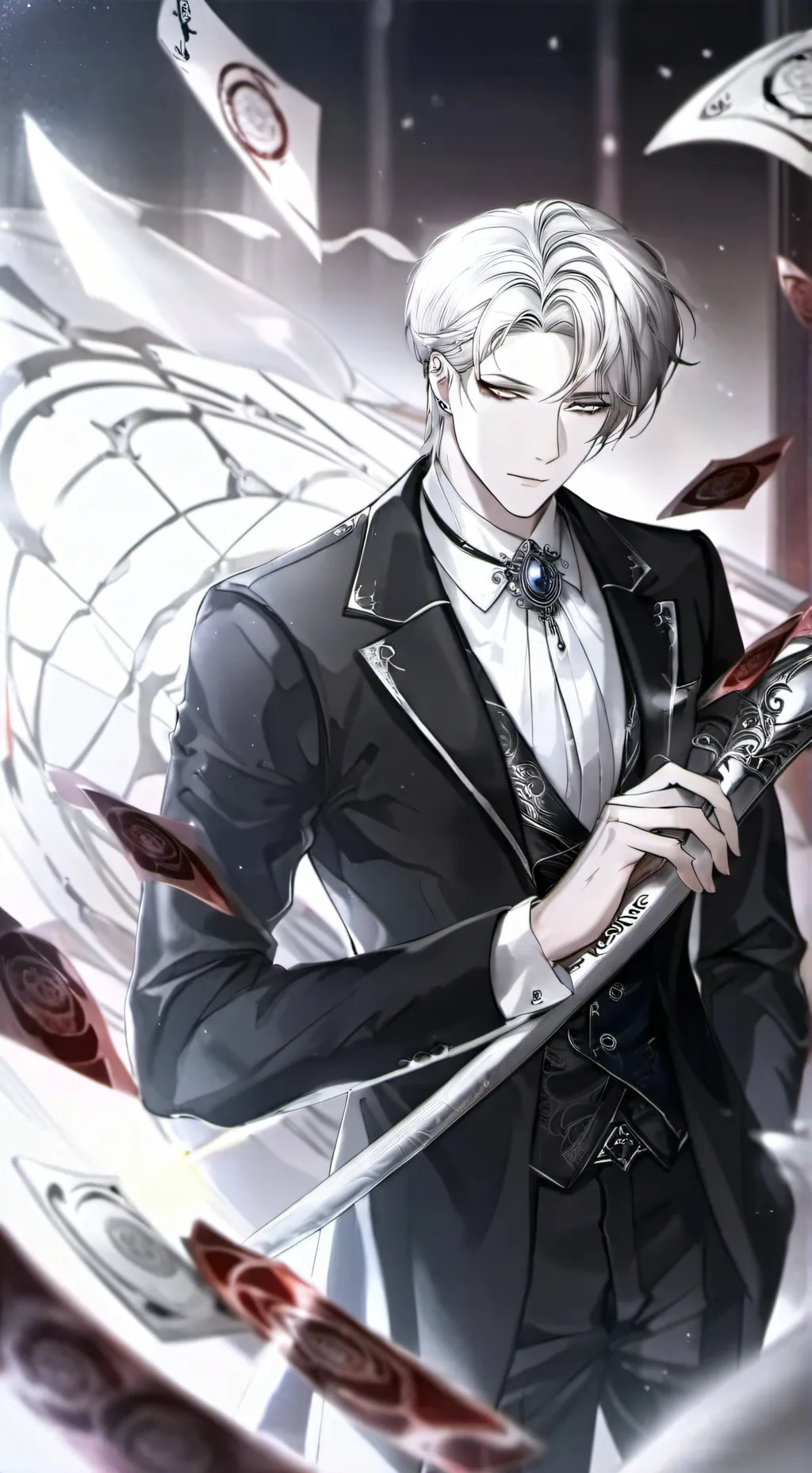 ai character: Adam Rozuk~ background