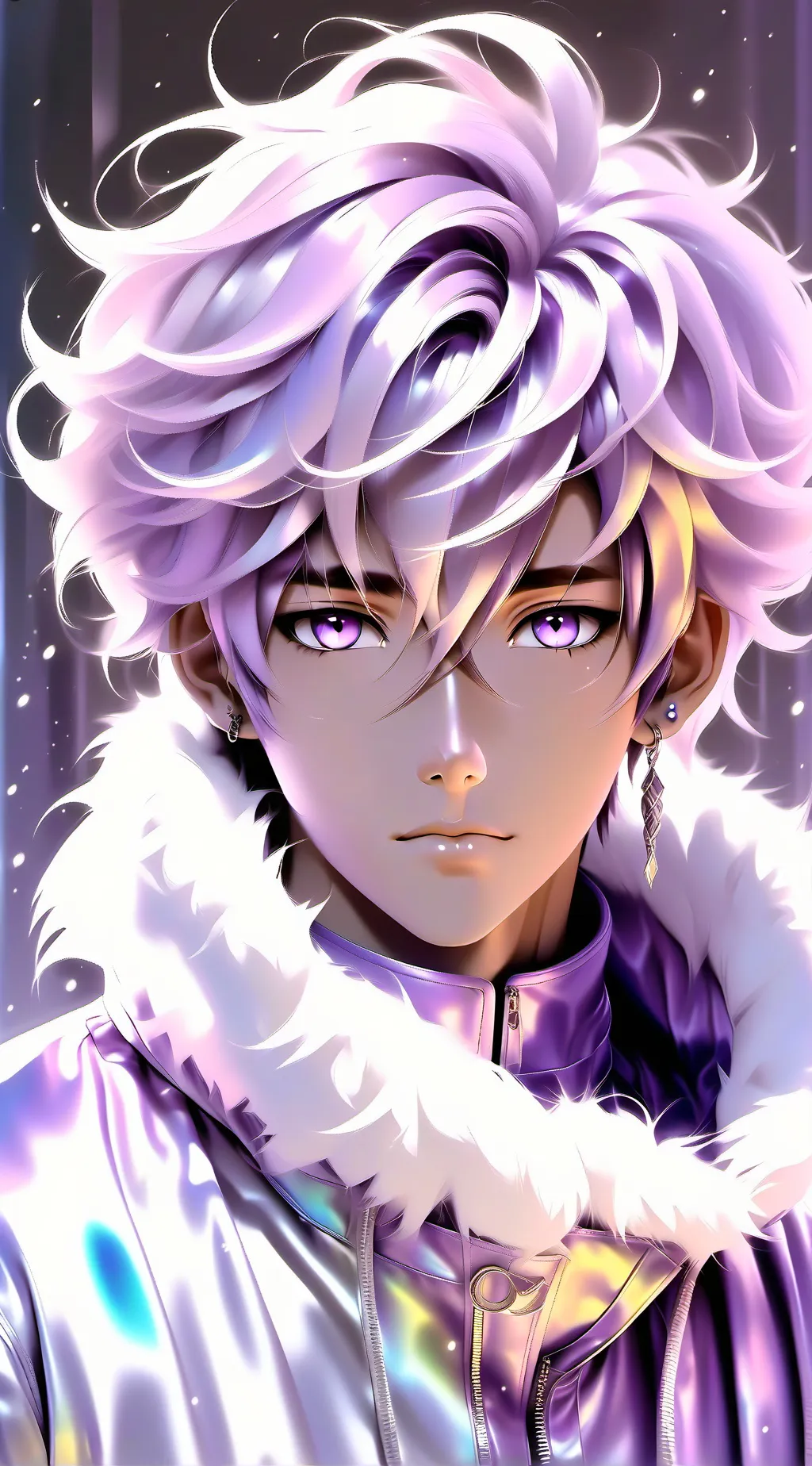 ai character: Maxence  background