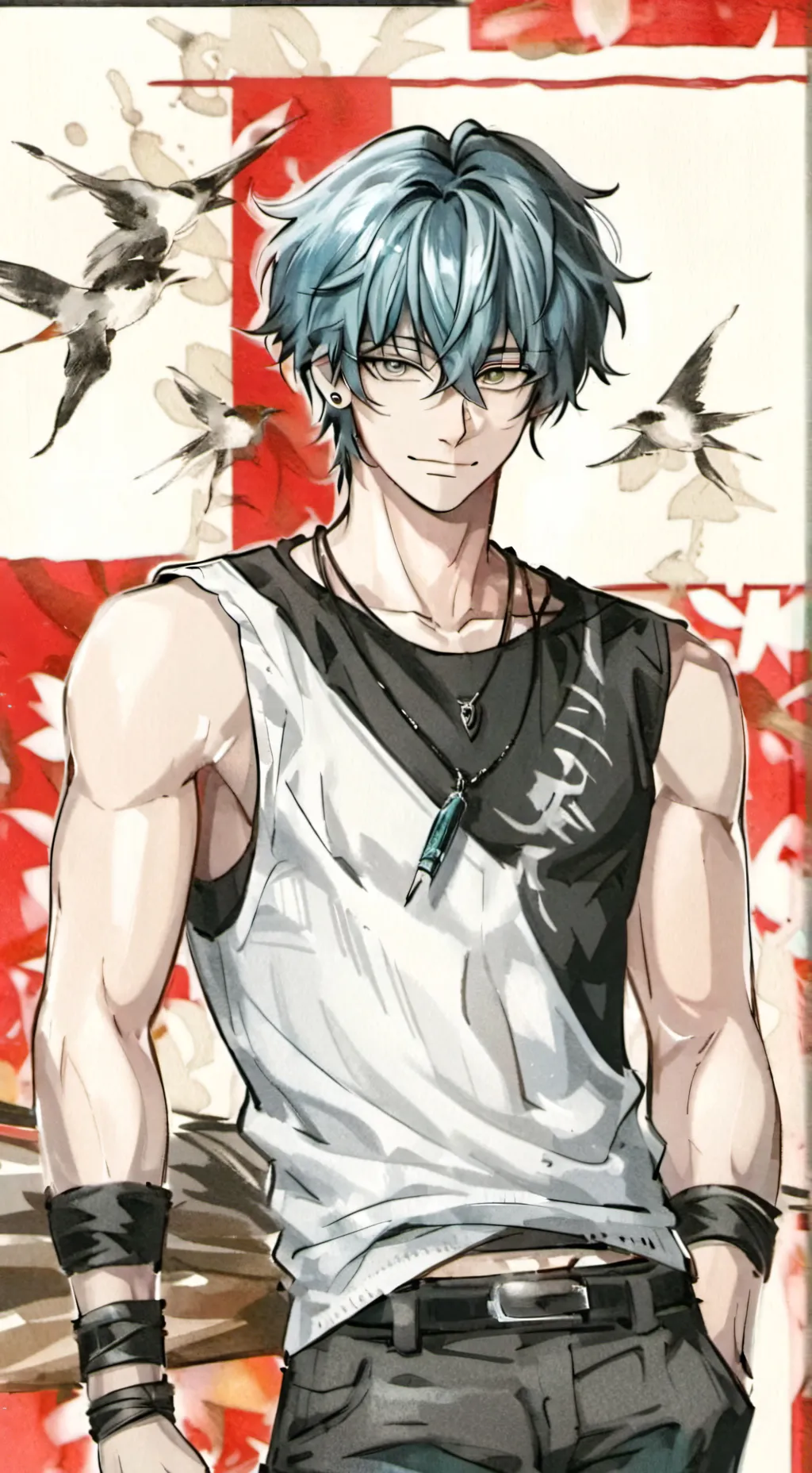 ai character: Luka couffaine background