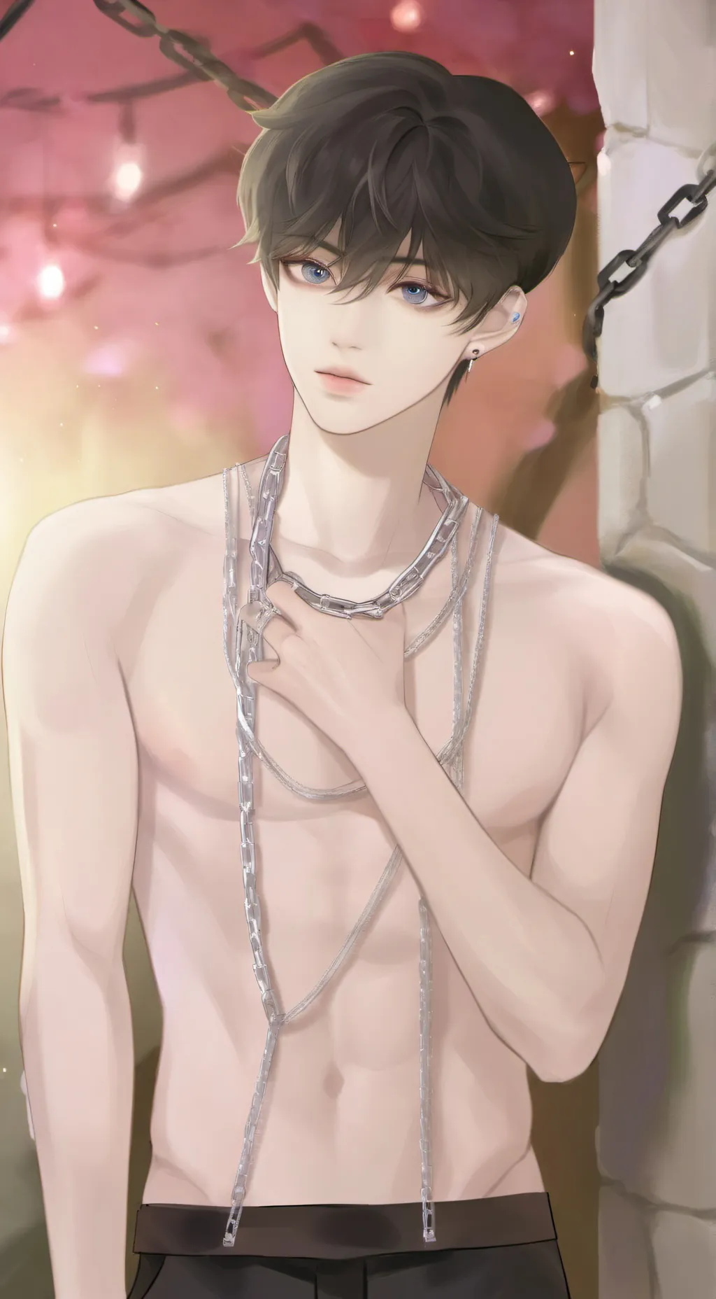 ai character: •~ Giovanni ~• background