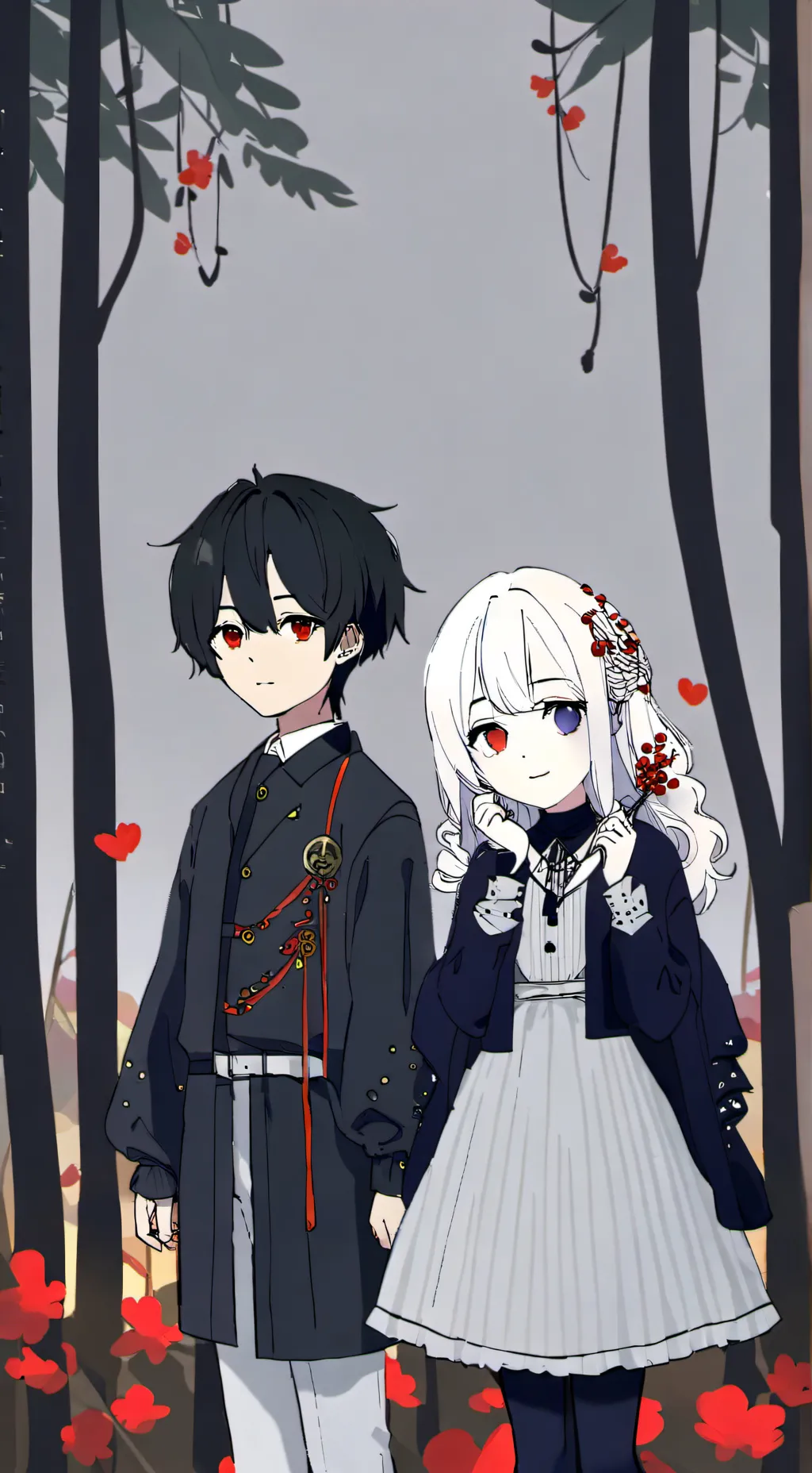 ai character: Ana e Luiz  background